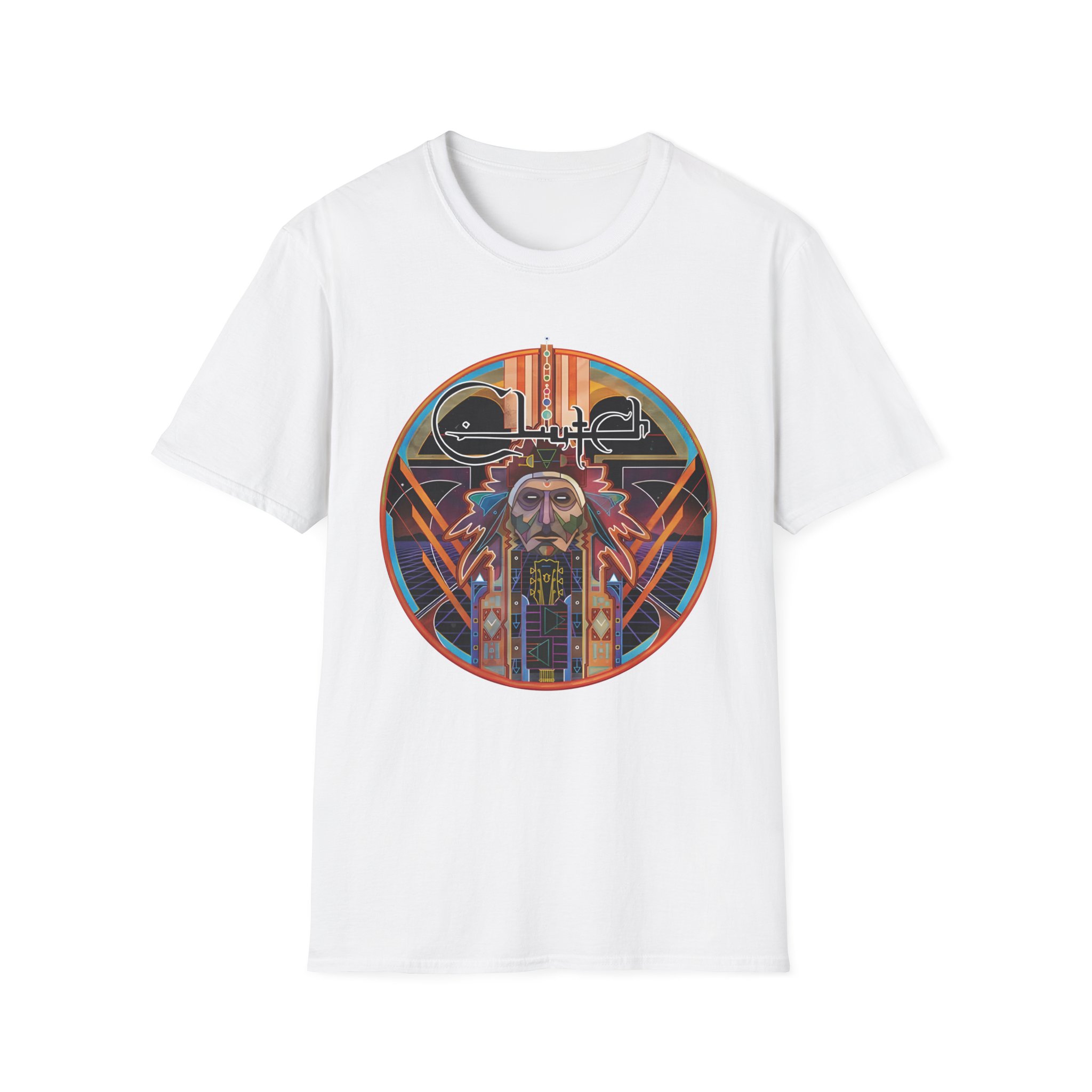 Clutch Earth Rocker Unisex Softstyle T-Shirt - Image 3