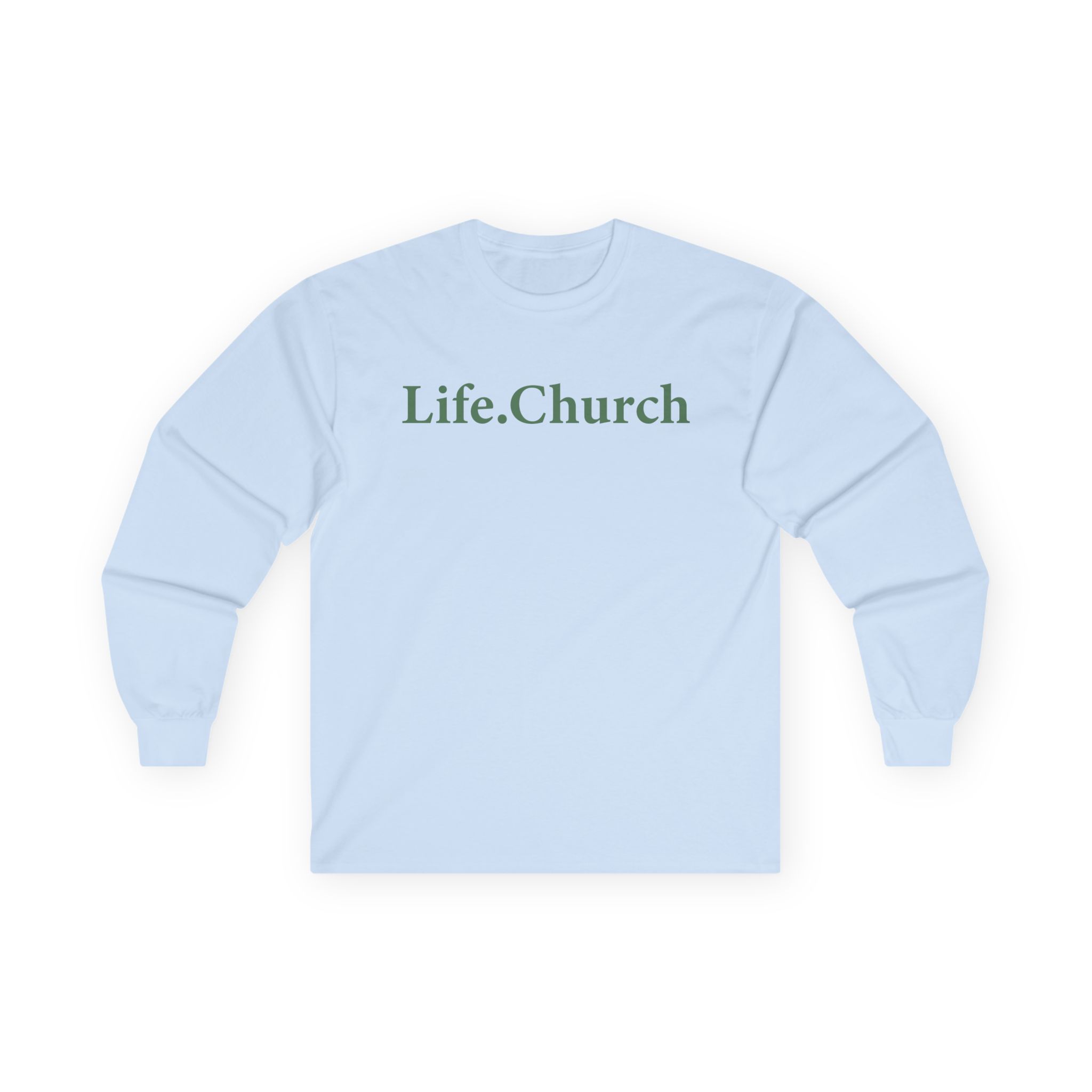 Life Church Two-tone Heavyweight Unisex Ultra Cotton Long Sleeve Tee - Image 13
