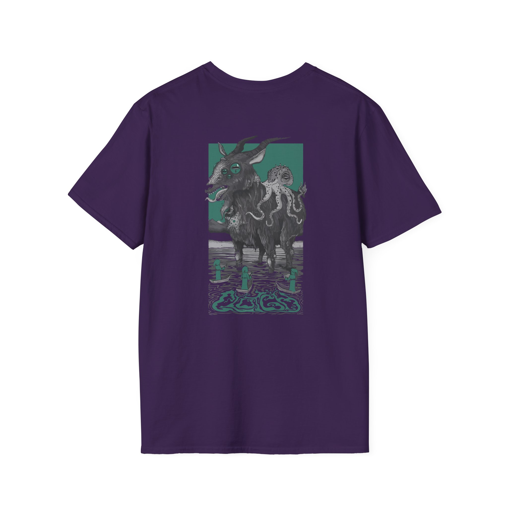 Clutch Mazza Swollen Goat Unisex Softstyle T-Shirt - Image 14