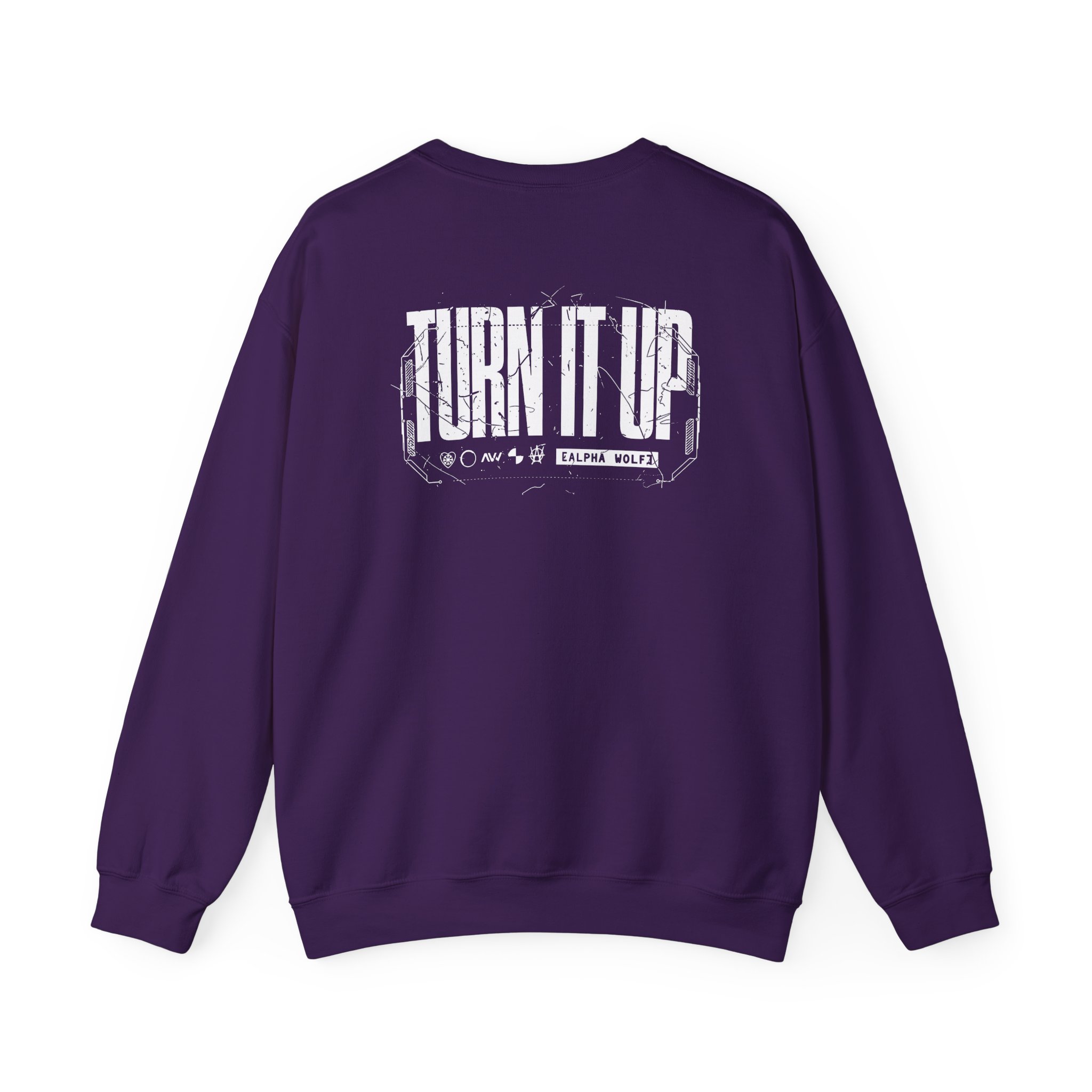 Alpha Wolf Turn It Up Unisex Heavy Blend™ Crewneck Sweatshirt - Image 12
