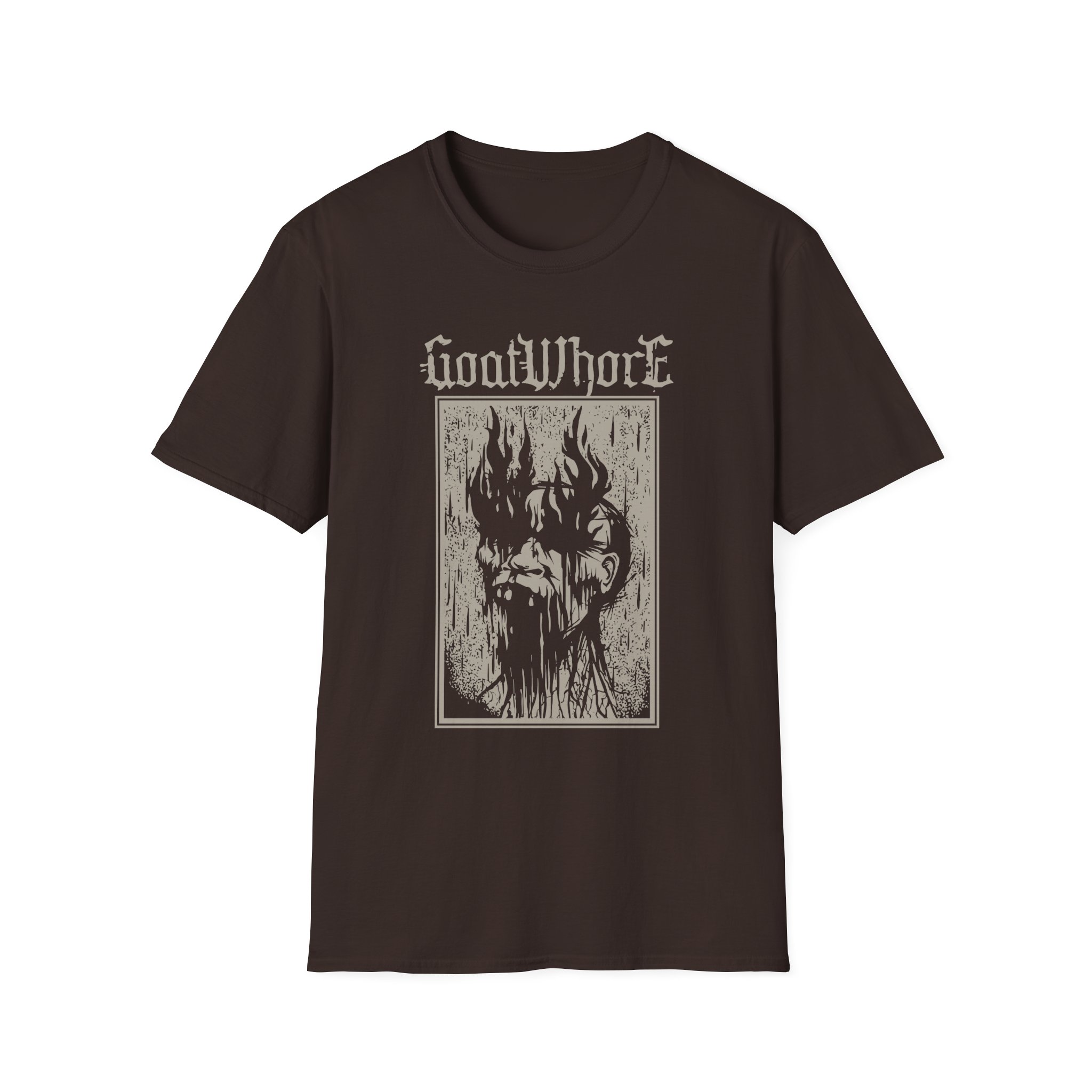 Goatwhore Q Unisex Softstyle T-Shirt - Image 3