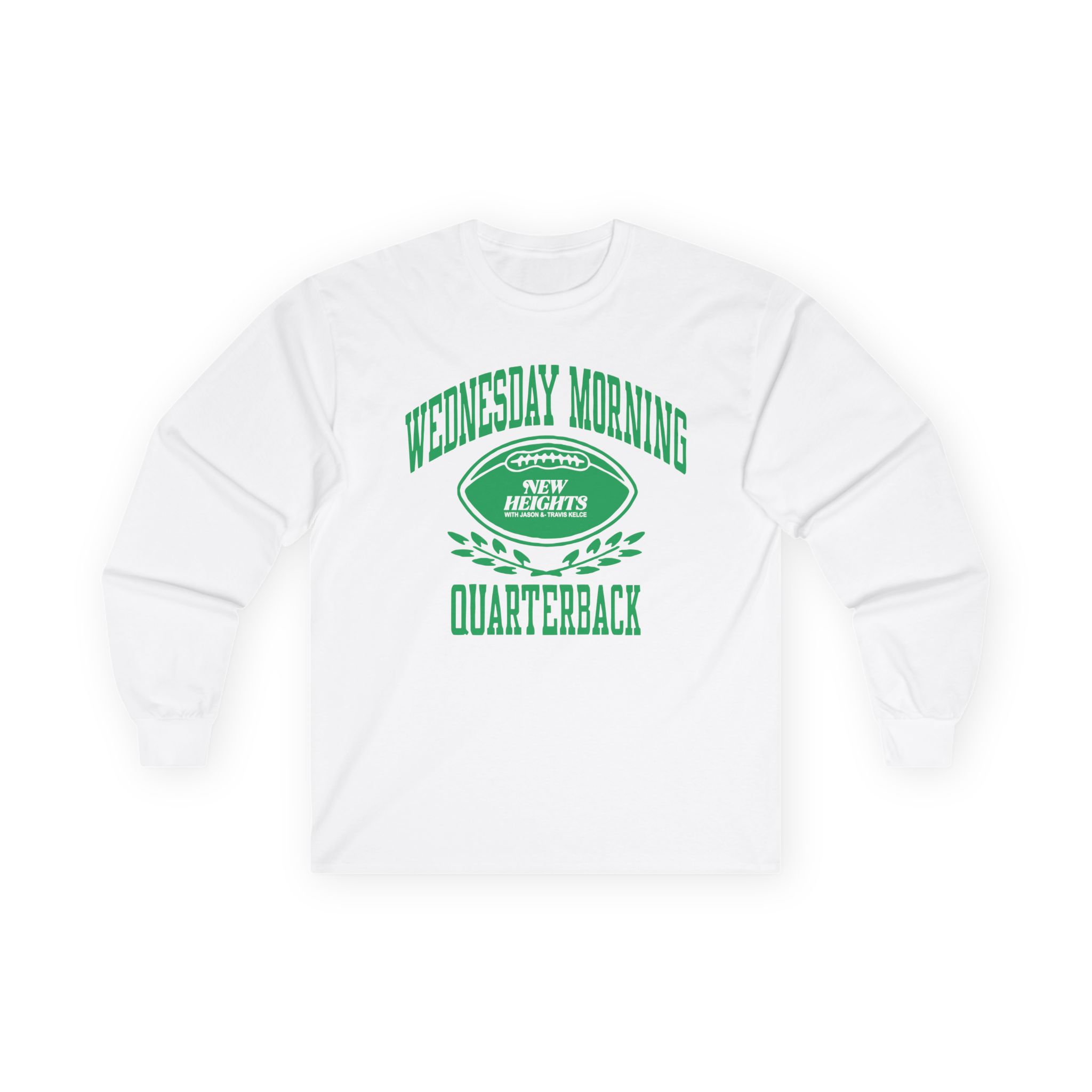 New Heights Wednesday Morning Quarterback Unisex Ultra Cotton Long Sleeve Tee - Image 3