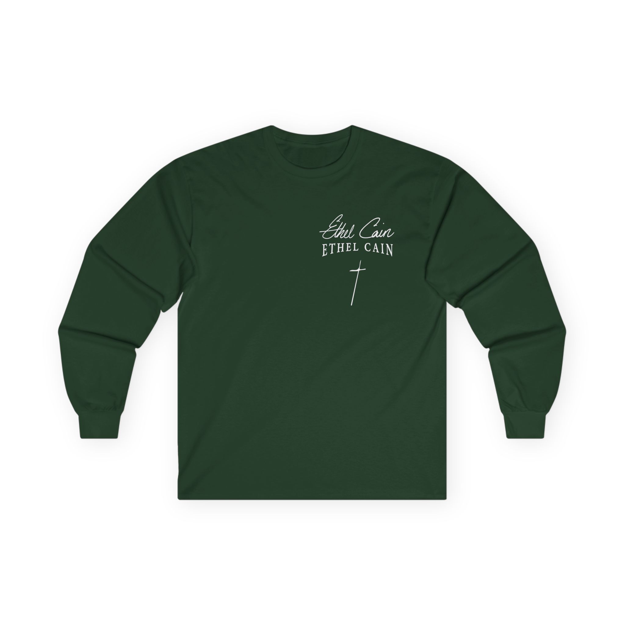 Ethel Cain Logo Unisex Ultra Cotton Long Sleeve Tee - Image 7