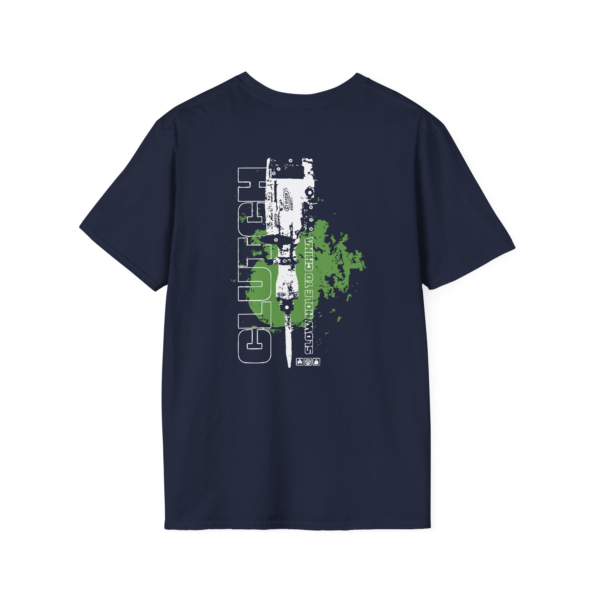 Clutch Jackhammer Unisex Softstyle T-Shirt - Image 14