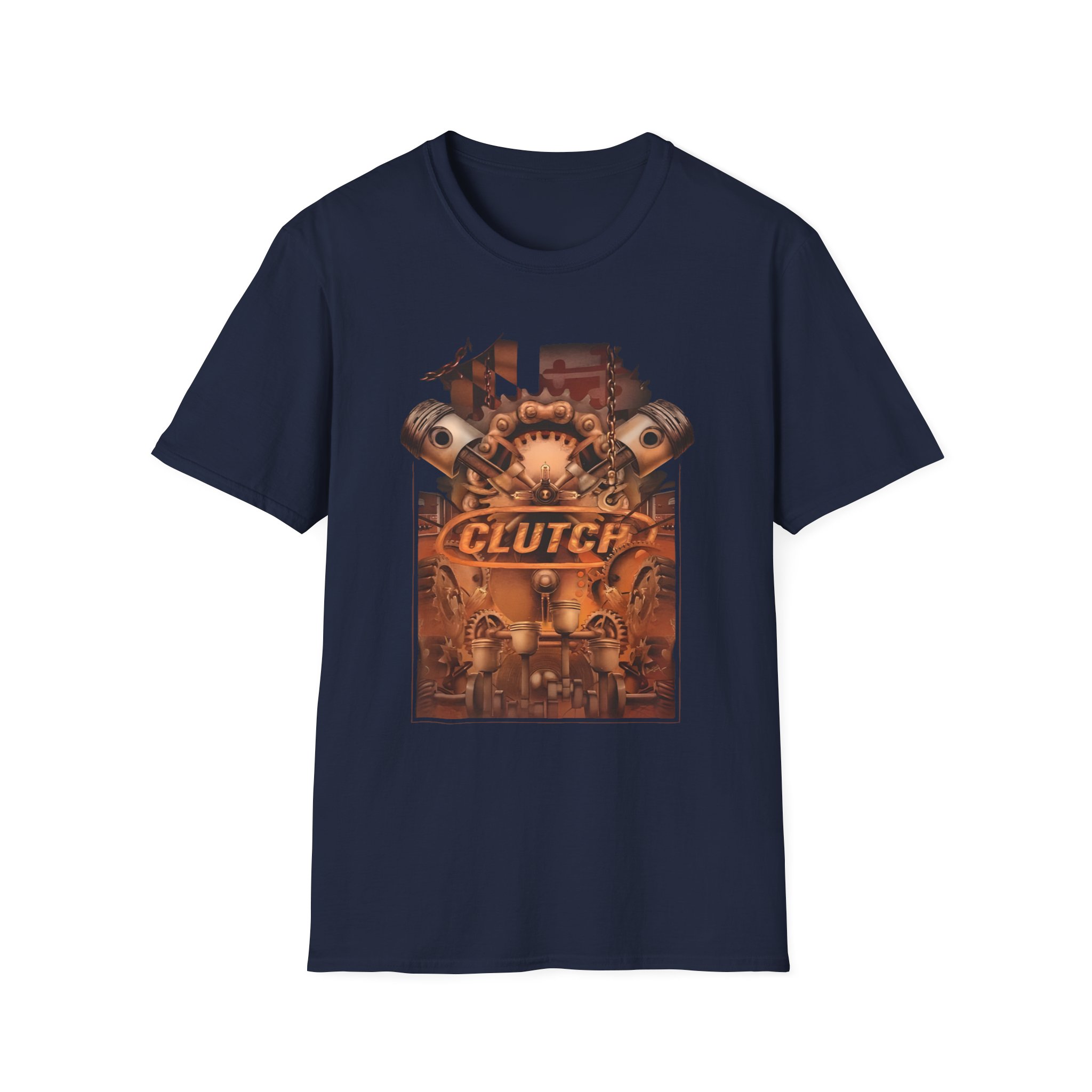 Clutch Doom Saloon Unisex Softstyle T-Shirt - Image 13