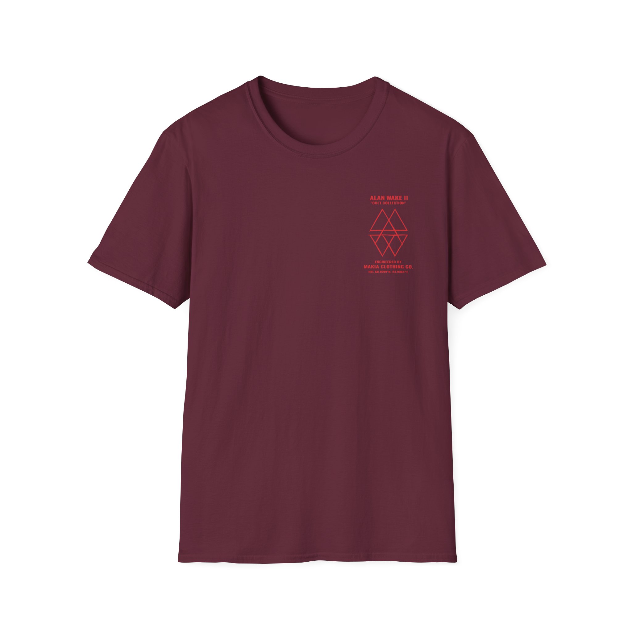 Alan Wake Faces Unisex Softstyle T-Shirt - Image 3