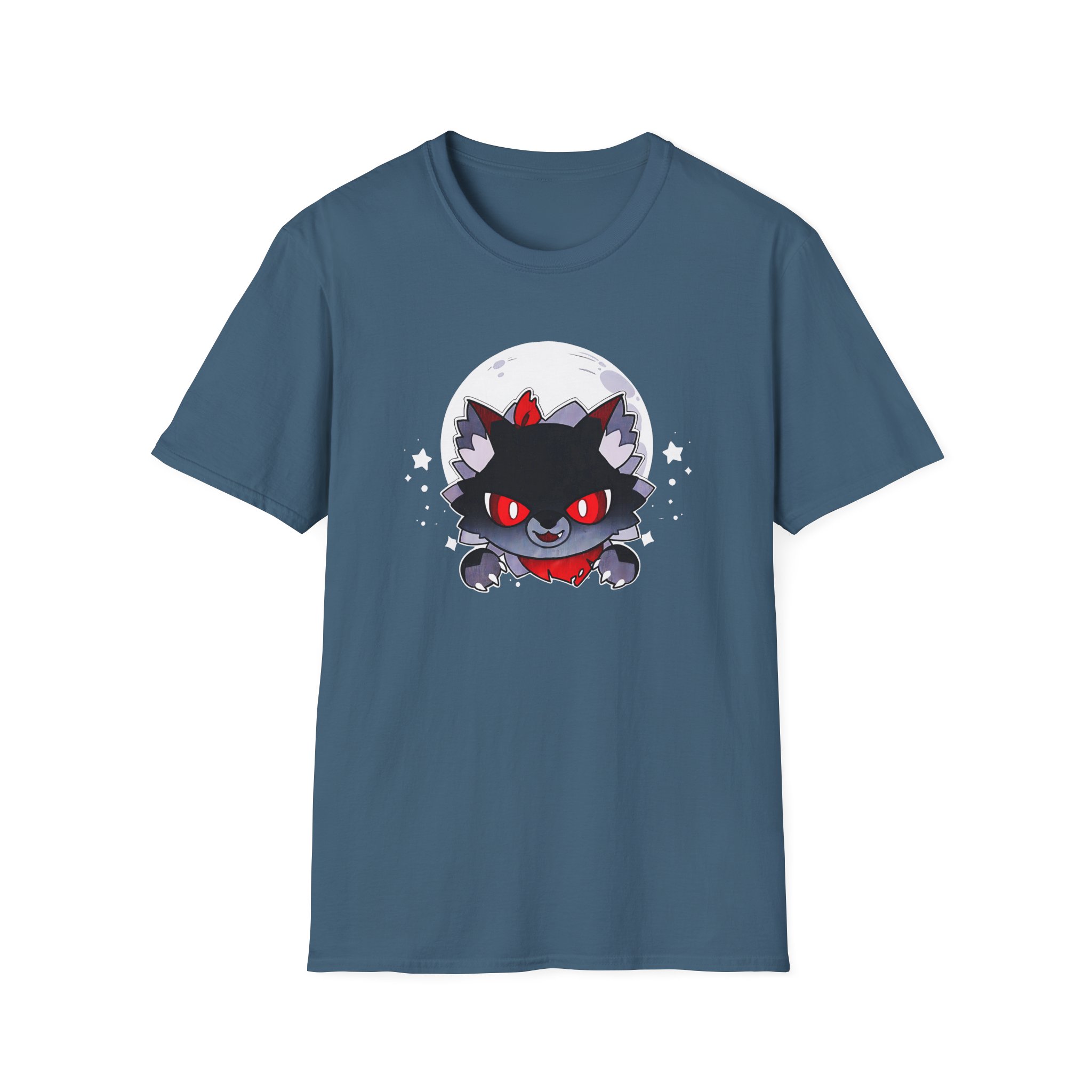 Aphmau Werewolf Cat Unisex Softstyle T-Shirt - Image 11