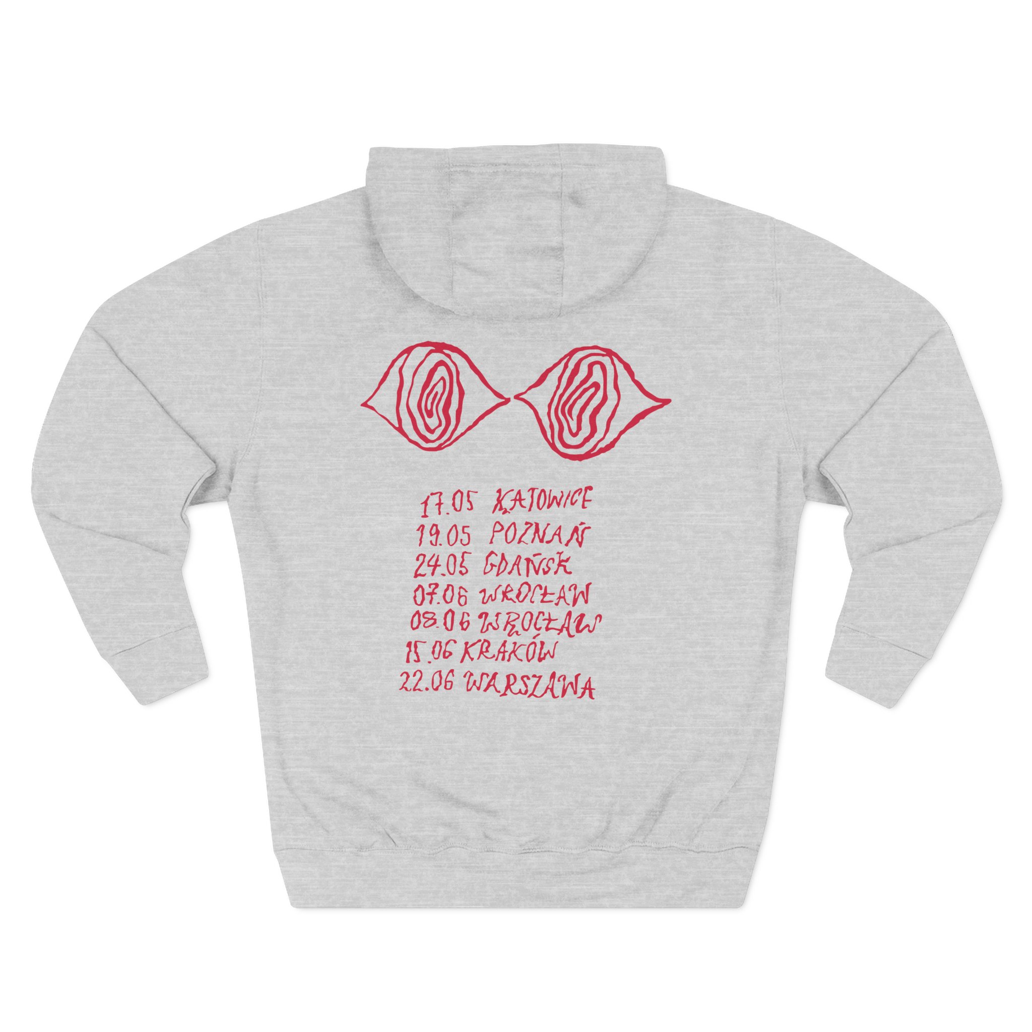 Taco Hemingway 1-800-tour Three-Panel Fleece Hoodie - Image 4