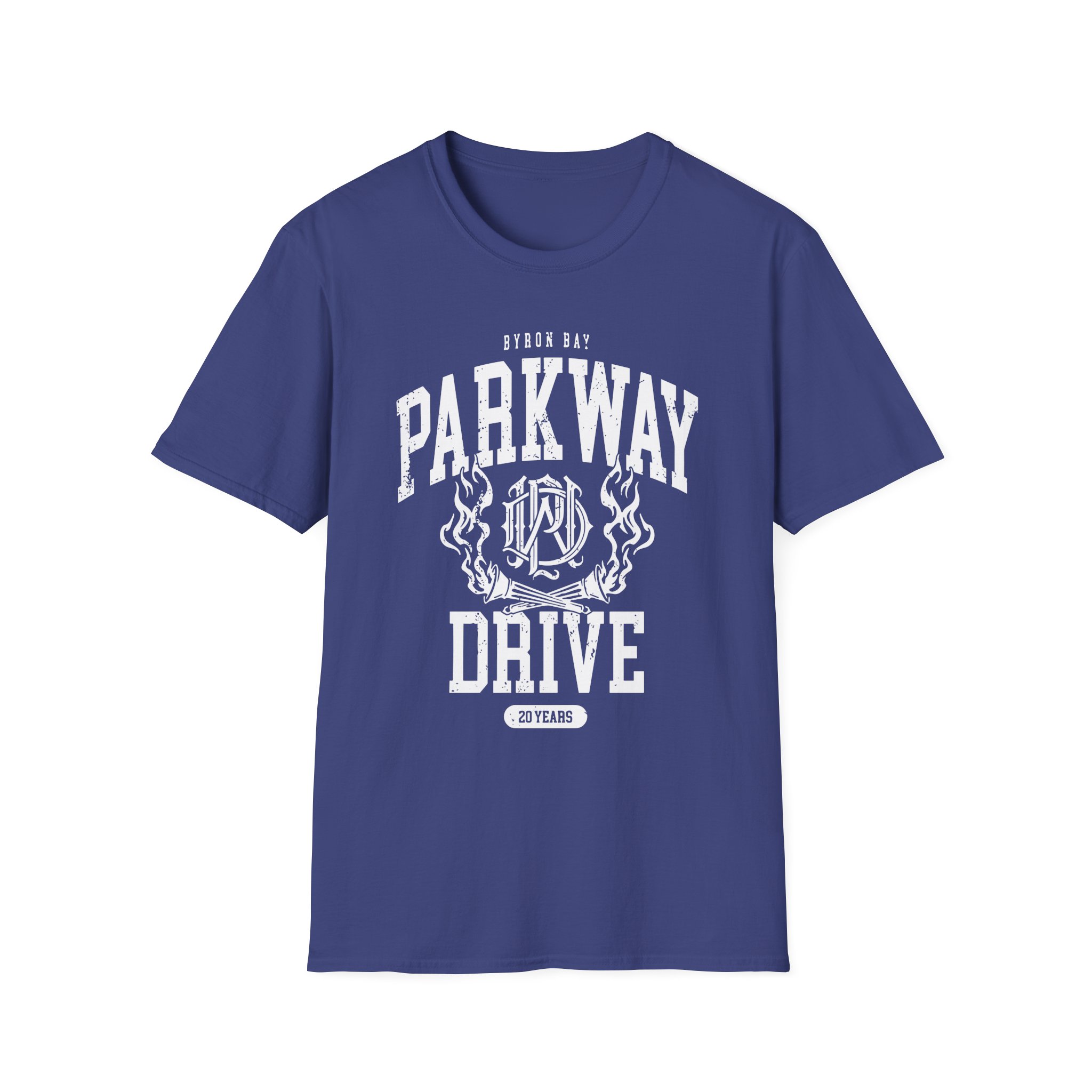 Parkway Drive 20-year-anniversary Unisex Softstyle T-Shirt - Image 15
