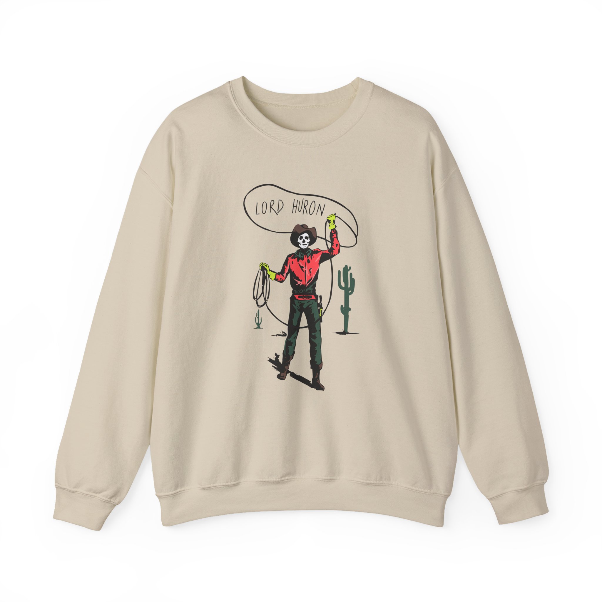 Lord Huron Skeleton Cowboy Unisex Heavy Blend™ Crewneck Sweatshirt