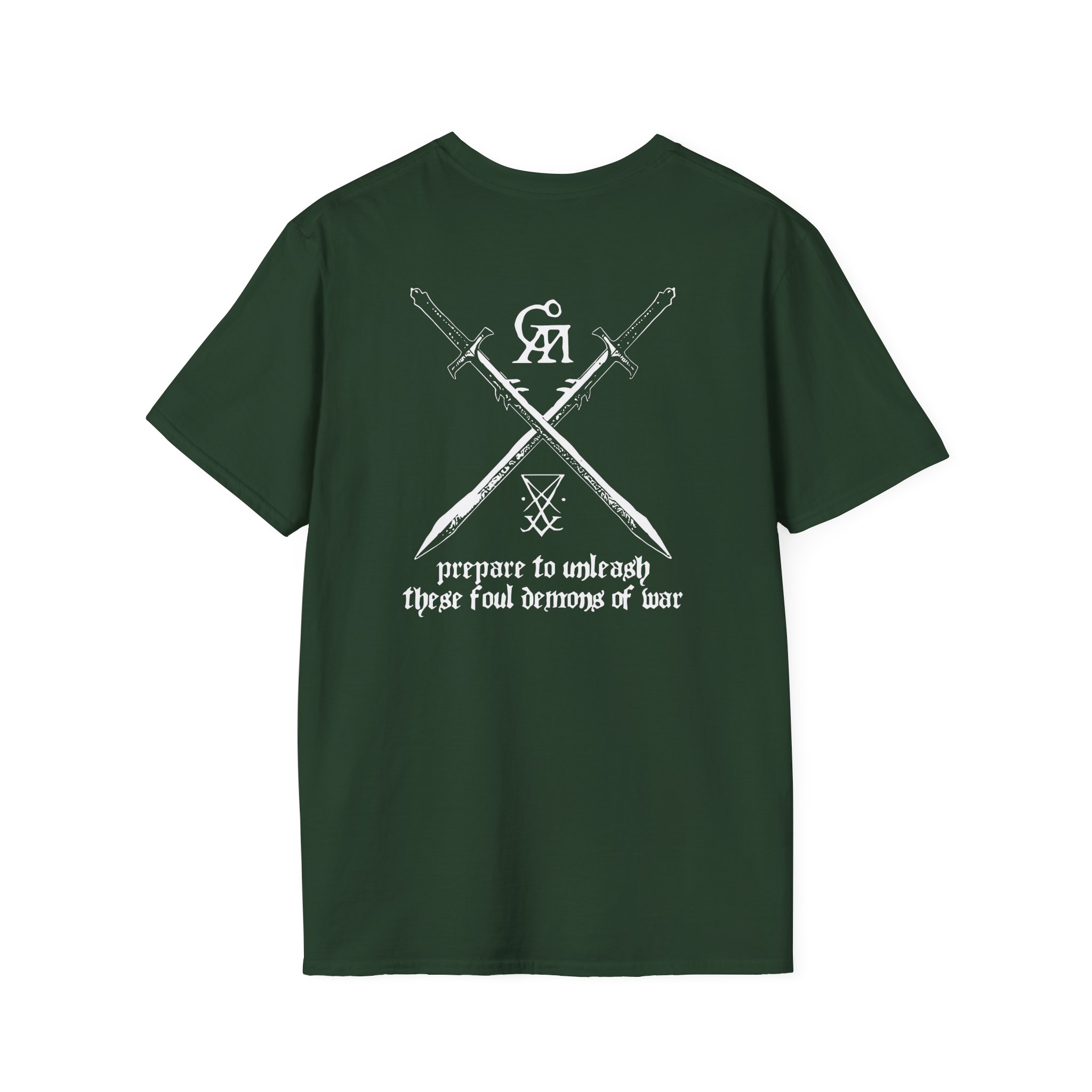 Goatwhore no Mercy Unisex Softstyle T-Shirt - Image 8