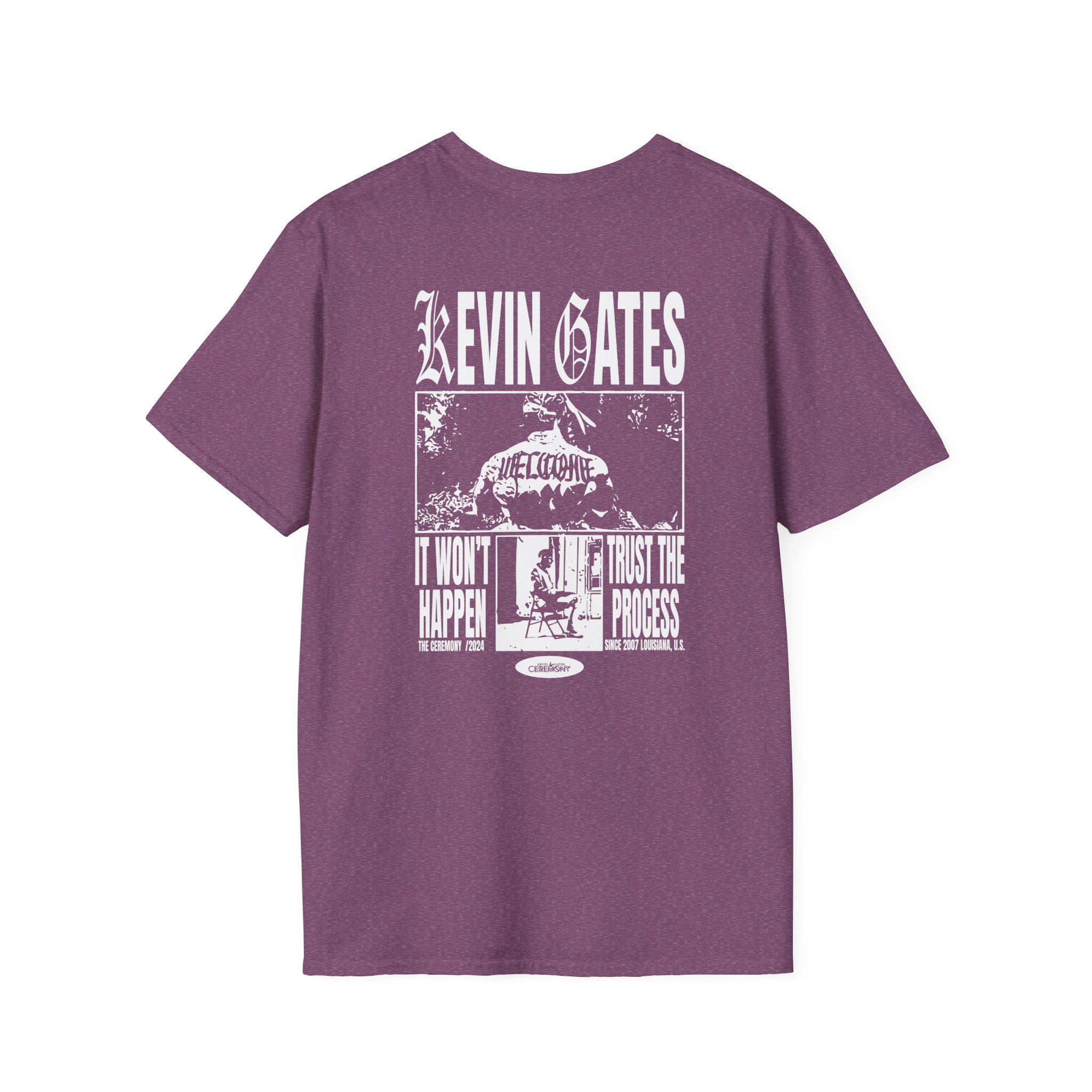kevin gates The Ceremony Unisex Softstyle T-Shirt - Image 24
