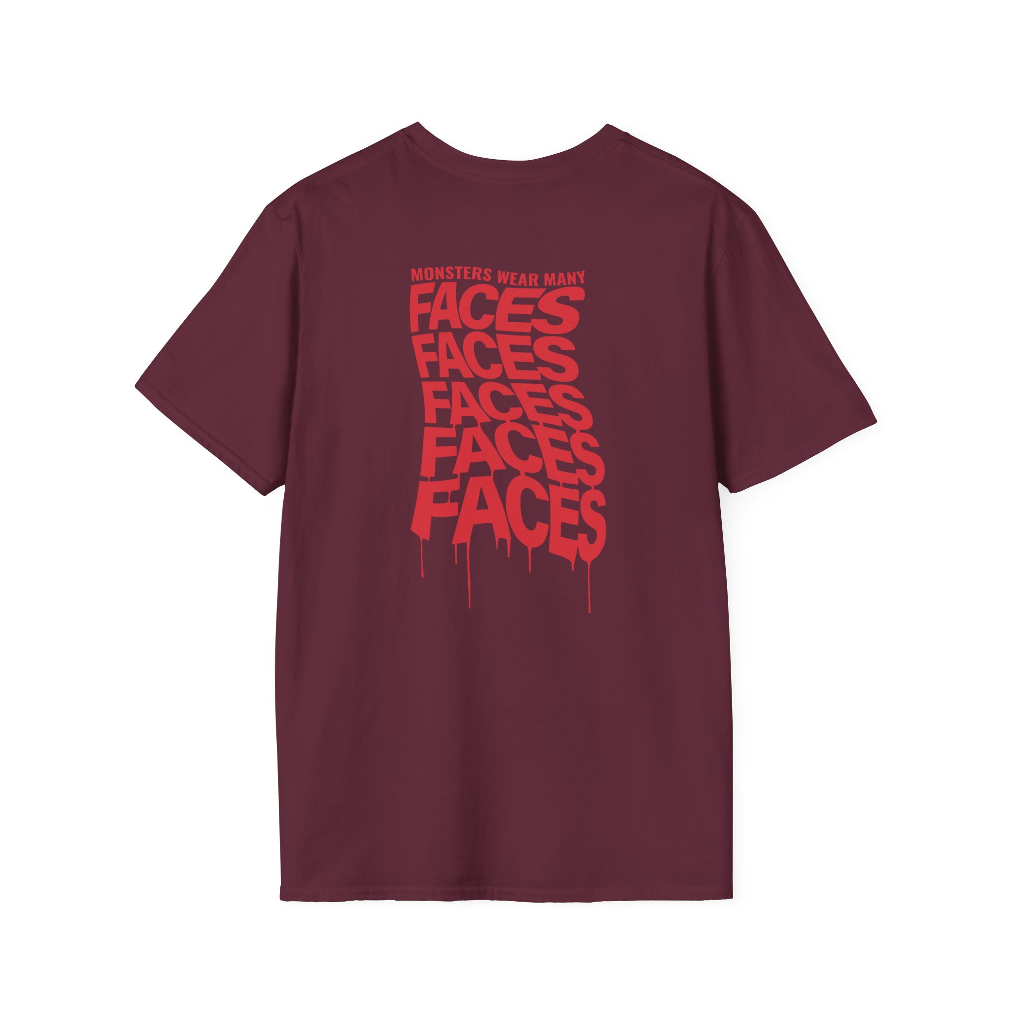 Alan Wake Faces Unisex Softstyle T-Shirt - Image 4