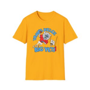 New Heights Travis Kelce Big Yeti Unisex Softstyle T-Shirt