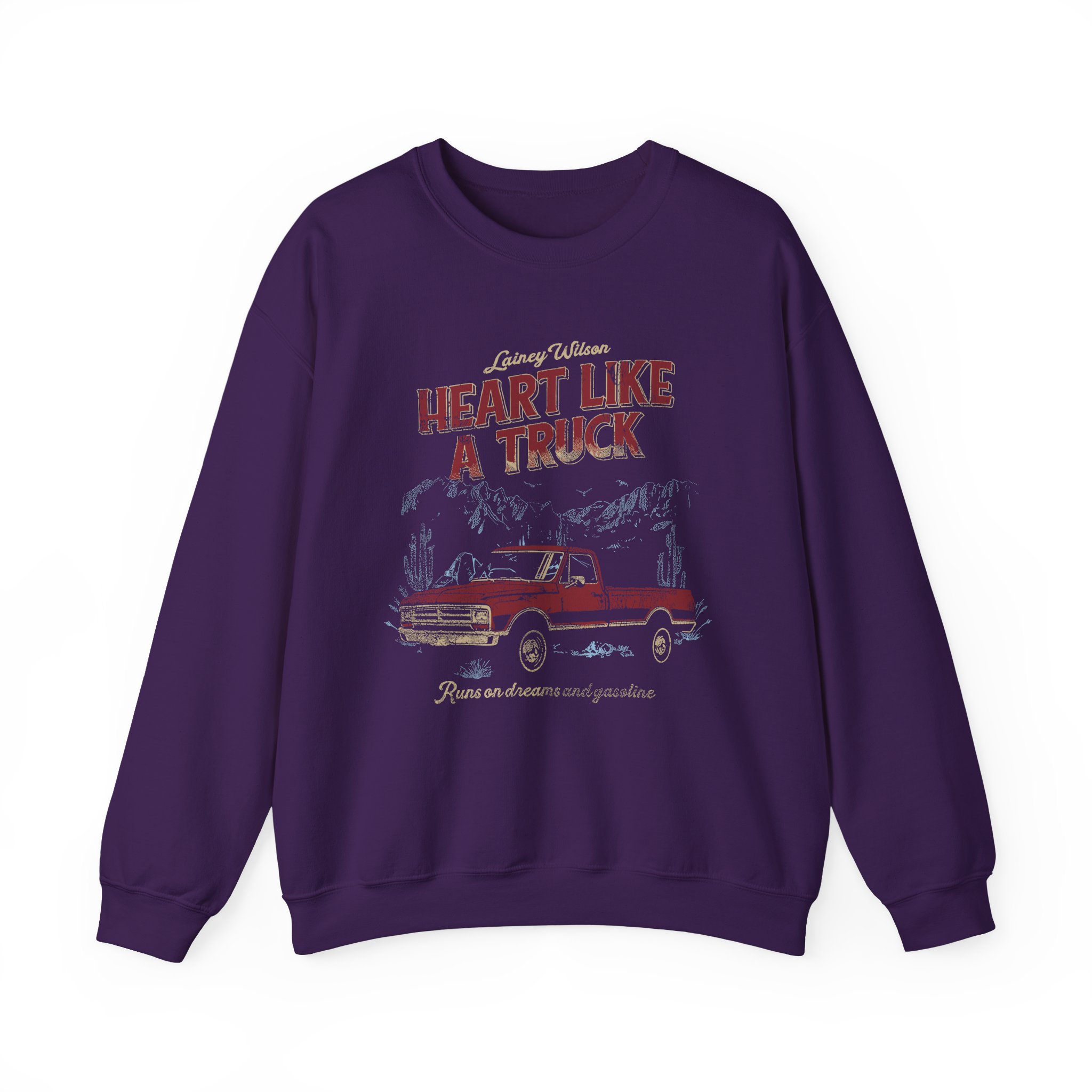 Lainey Wilson Heart Like a Truck Unisex Heavy Blend™ Crewneck Sweatshirt - Image 11