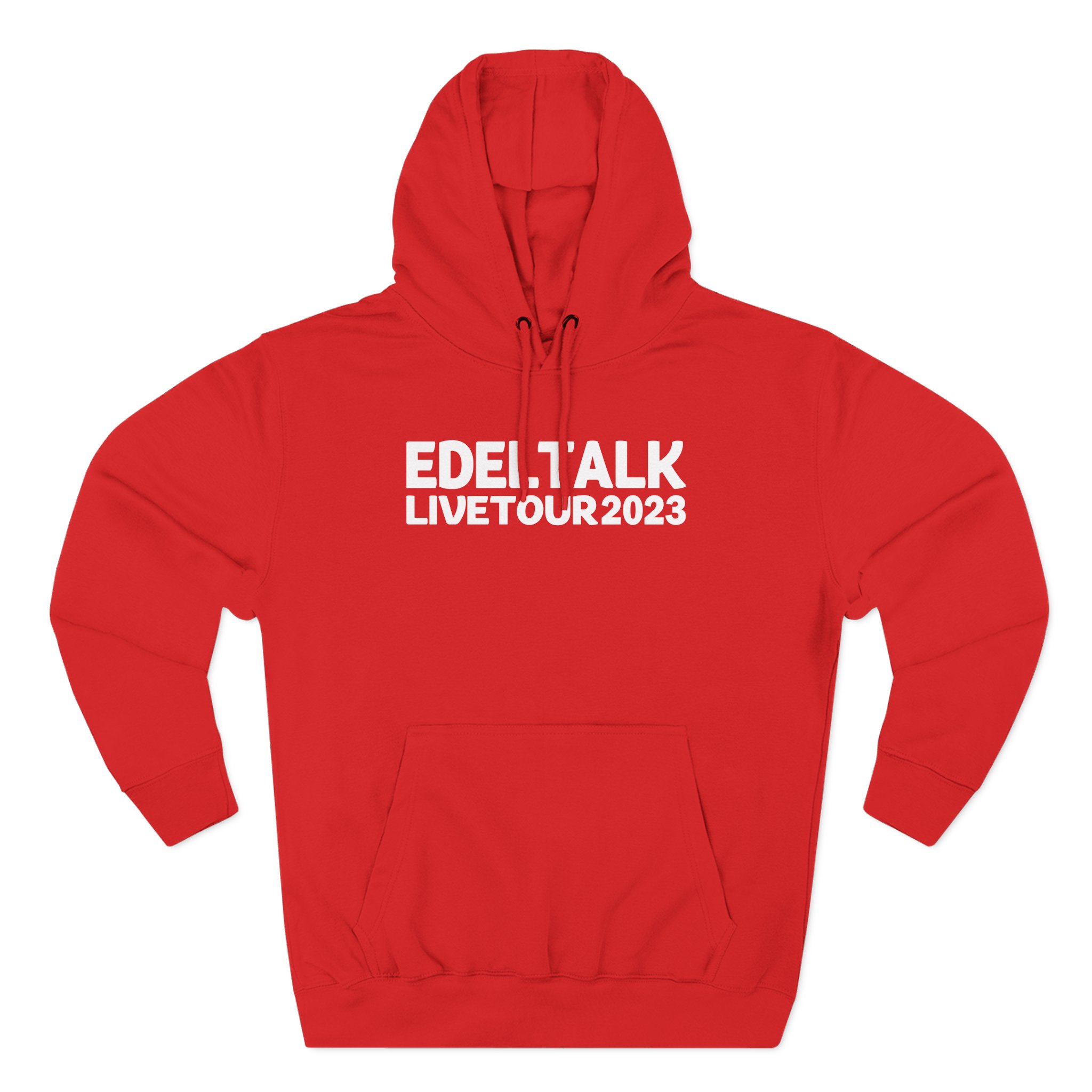 Edeltalk Podcast Livetour 2023 Three-Panel Fleece Hoodie - Image 13