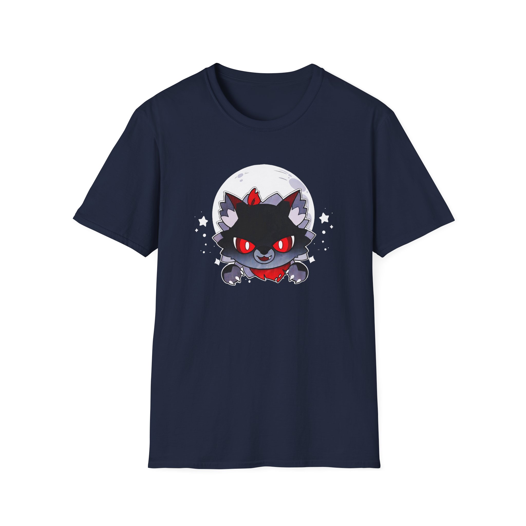 Aphmau Werewolf Cat Unisex Softstyle T-Shirt - Image 17