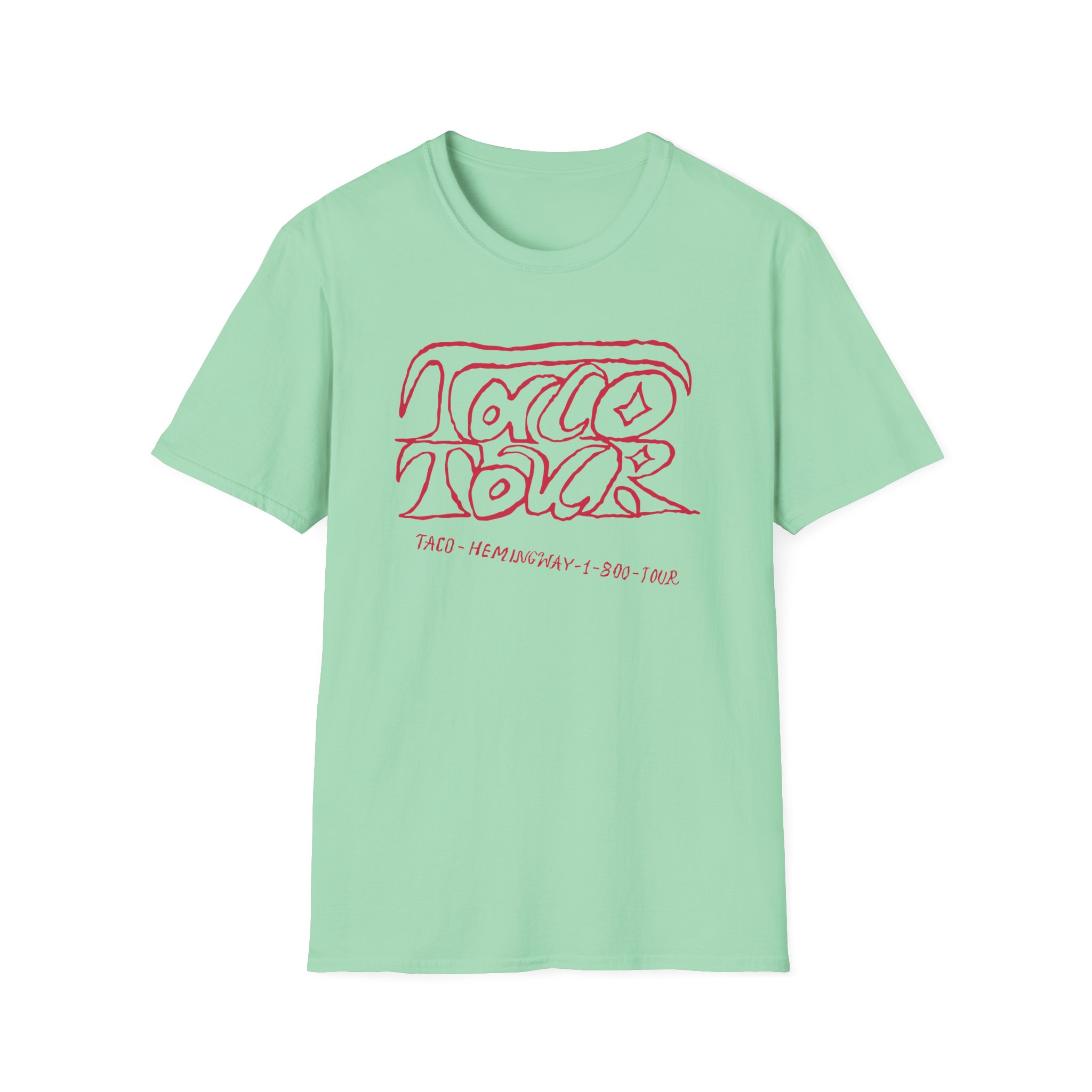 Taco Hemingway 1-800-tour Unisex Softstyle T-Shirt - Image 9