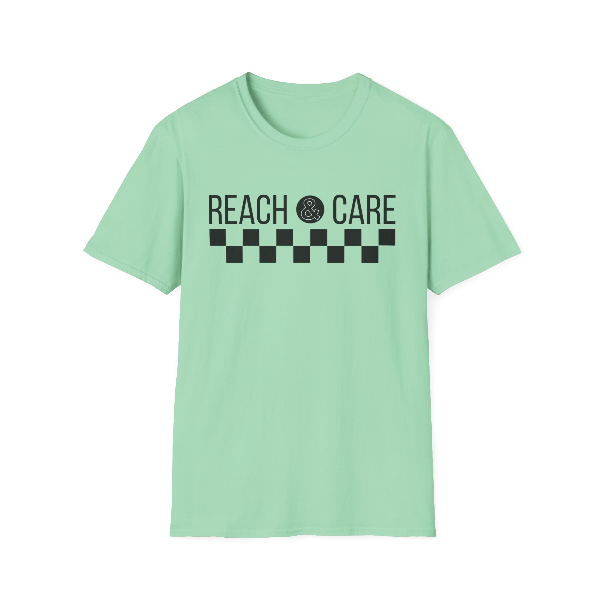 Life Church Reach the World Care for the One Unisex Softstyle T-Shirt - Image 11
