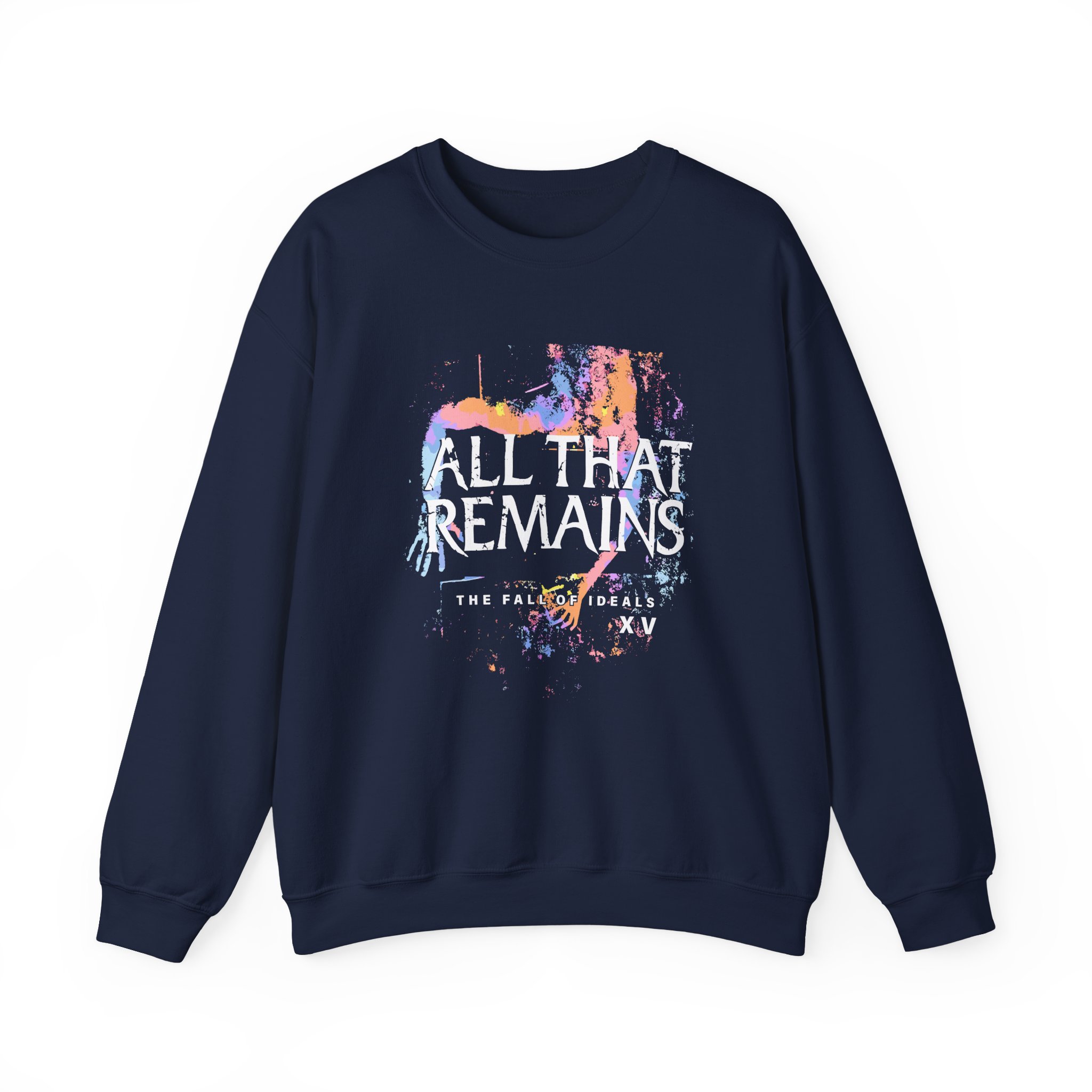 All That Remains the Fall of Ideals Xv Anniversary Unisex Heavy Blend™ Crewneck Sweatshirt - Image 7