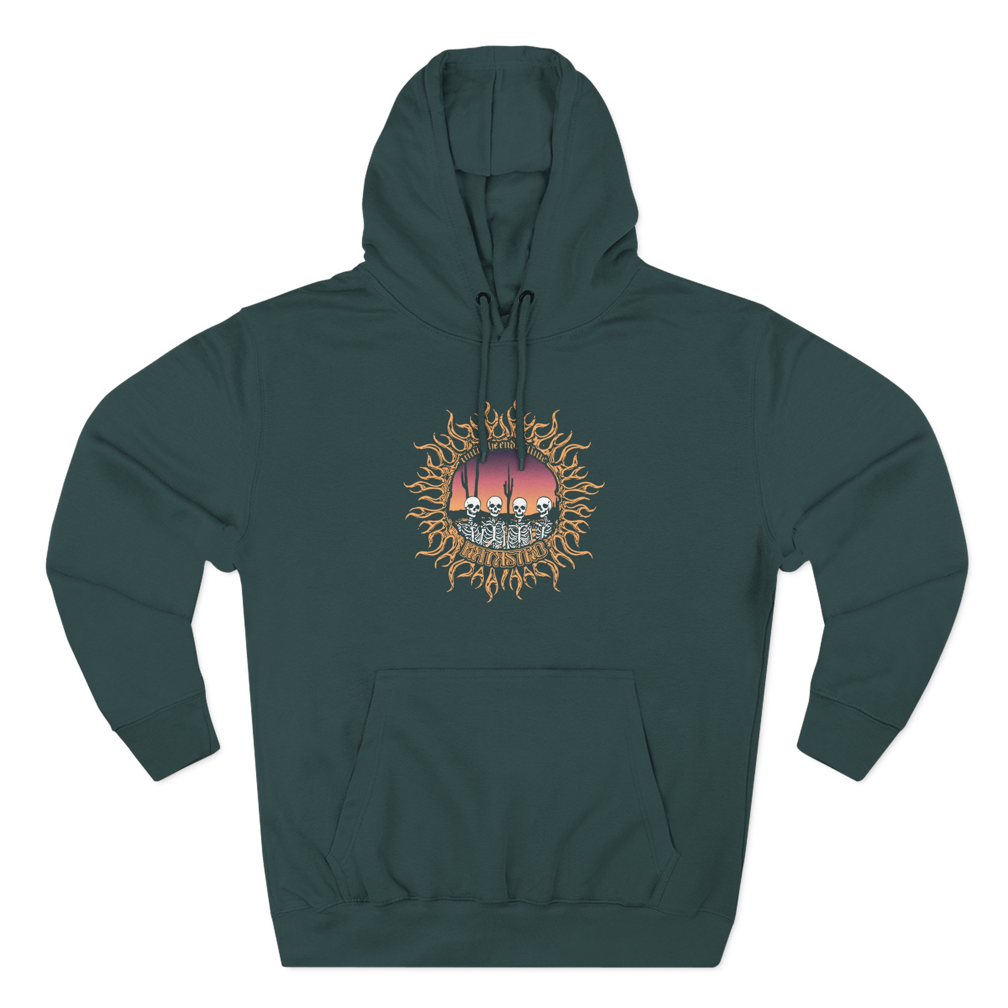 Katastro Desert Three-Panel Fleece Hoodie - Image 5