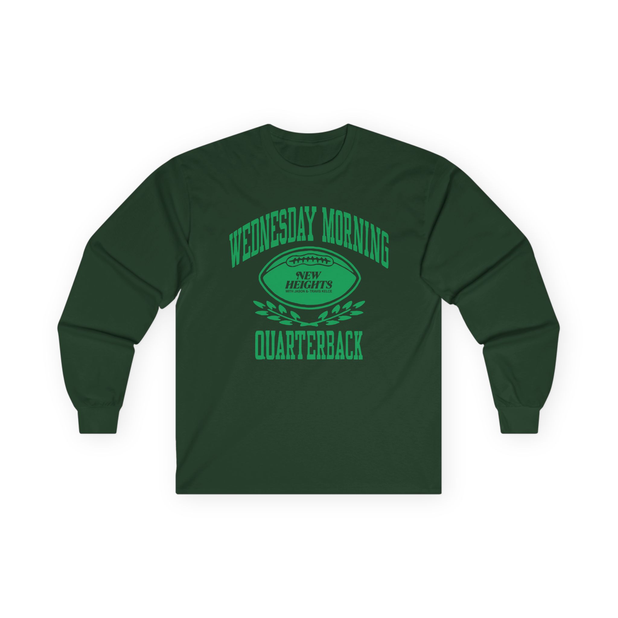 New Heights Wednesday Morning Quarterback Unisex Ultra Cotton Long Sleeve Tee - Image 13