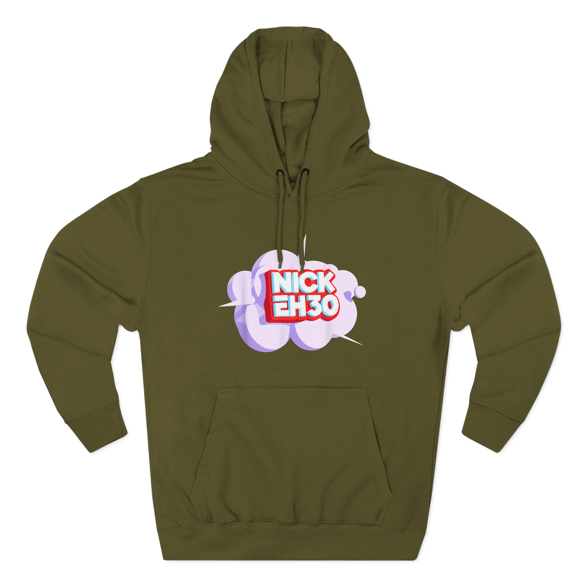 Nick Eh 30 Three-Panel Fleece Hoodie - Image 5