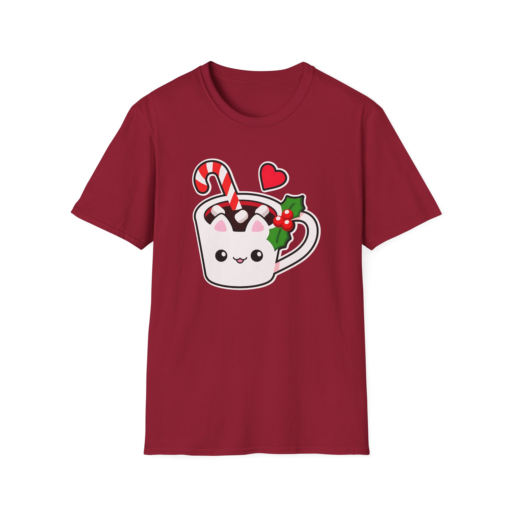 Aphmau Cocoa Holiday Unisex Softstyle T-Shirt - Image 27