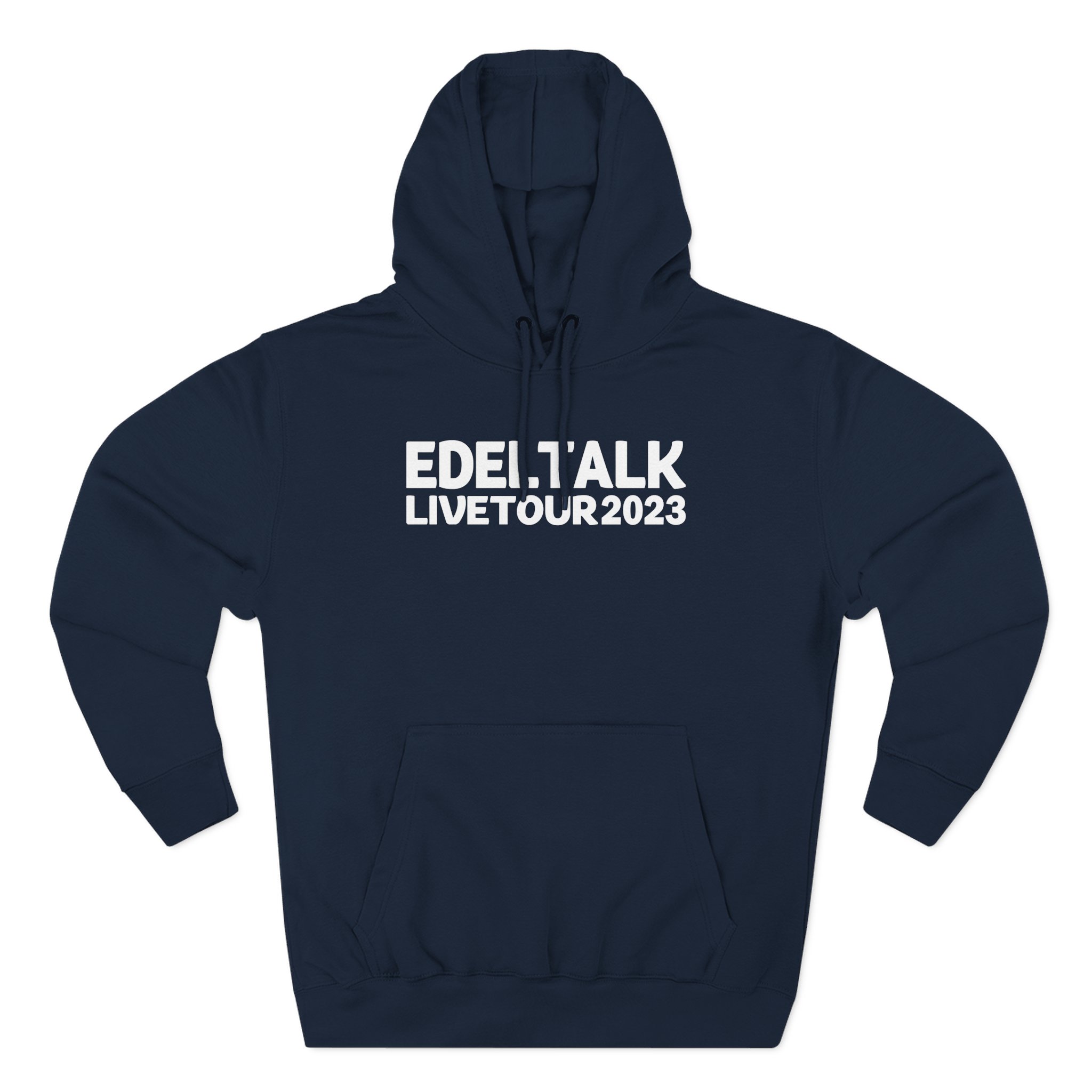Edeltalk Podcast Livetour 2023 Three-Panel Fleece Hoodie - Image 11