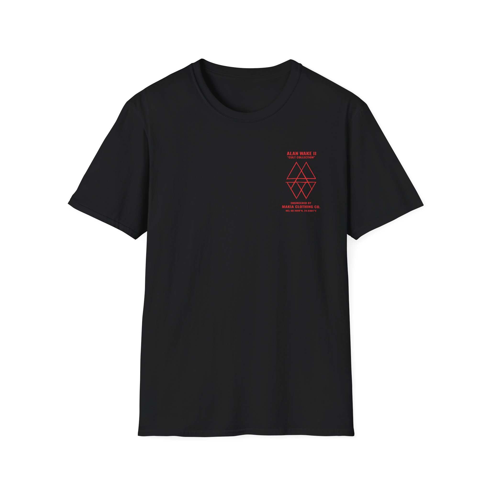 Alan Wake Faces Unisex Softstyle T-Shirt