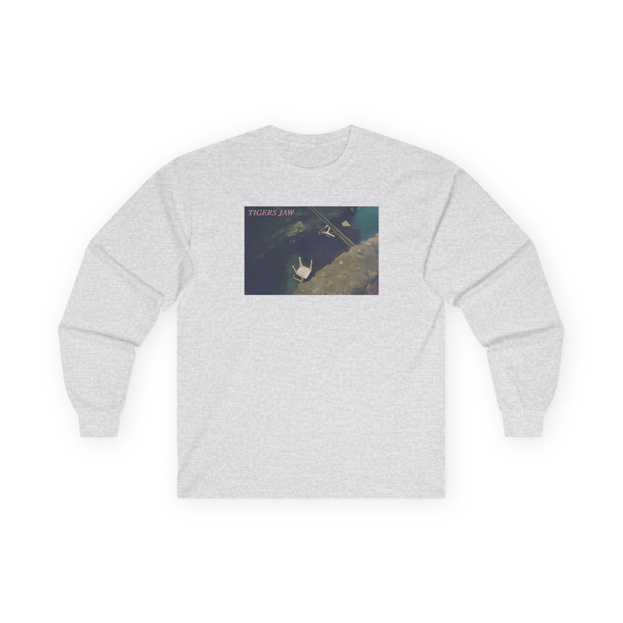 Tigers Jaw Chairs in Water Unisex Ultra Cotton Long Sleeve Tee - Image 3