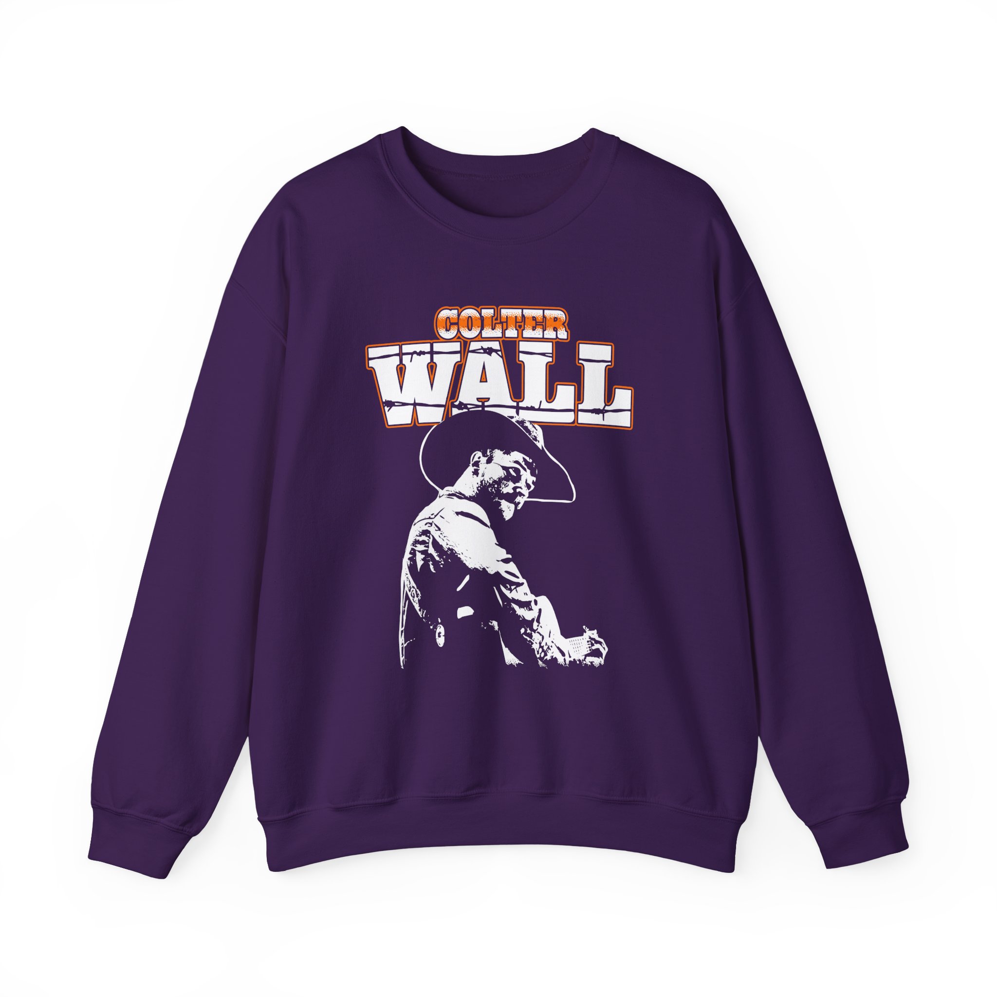 Colter Wall Barbed Wire Unisex Heavy Blend™ Crewneck Sweatshirt - Image 15