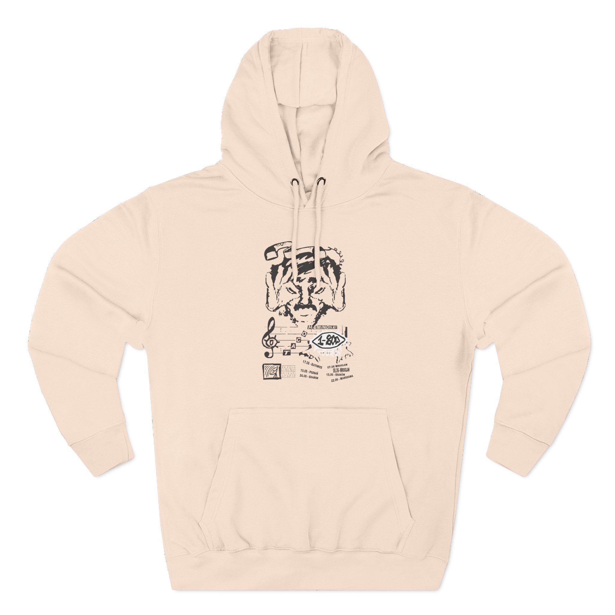 Taco Hemingway 1-800-tour Three-Panel Fleece Hoodie - Image 3