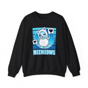 Aphmau Robot Cat Unisex Heavy Blend™ Crewneck Sweatshirt