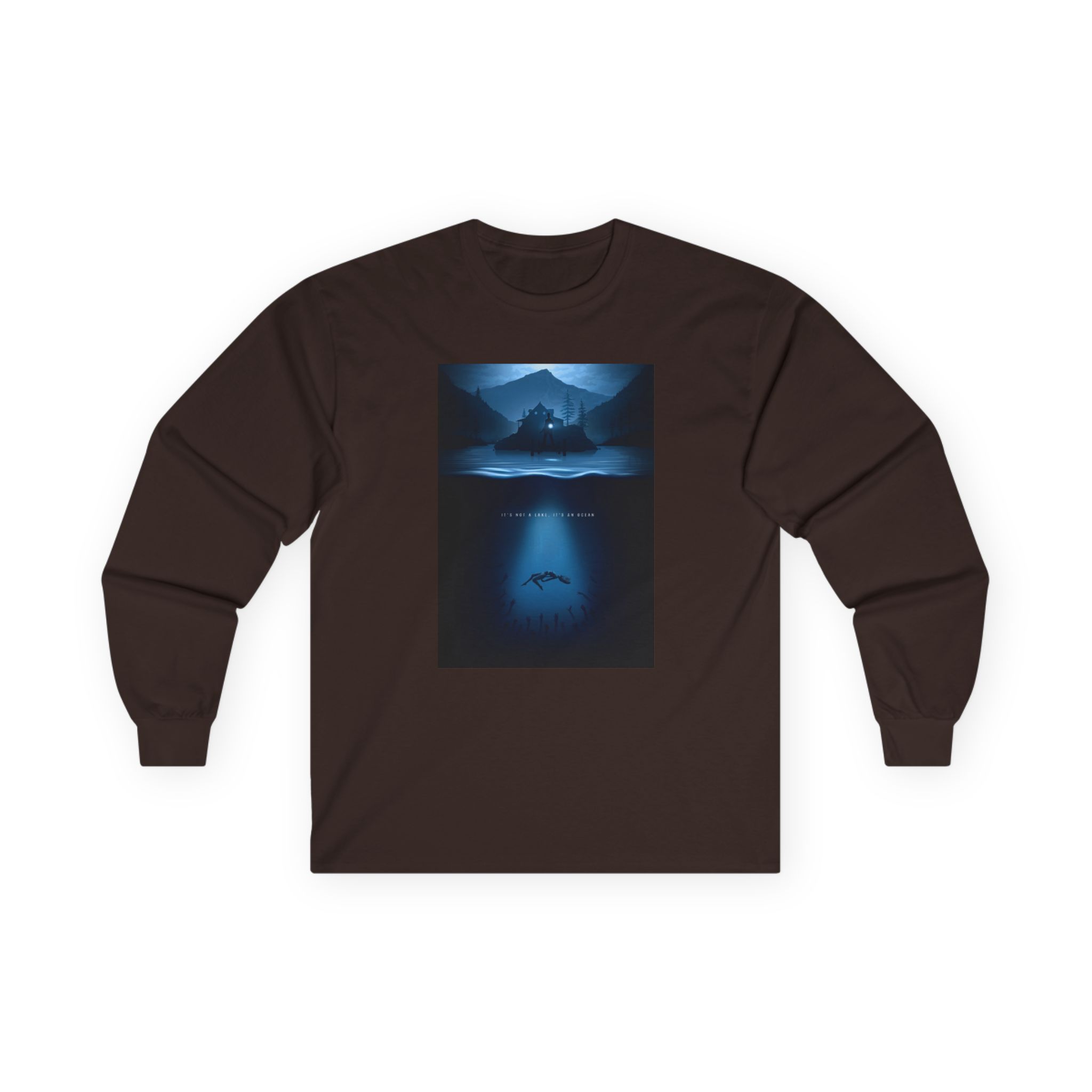 Alan Wake It’s not a lake it’s an ocean Unisex Ultra Cotton Long Sleeve Tee - Image 5
