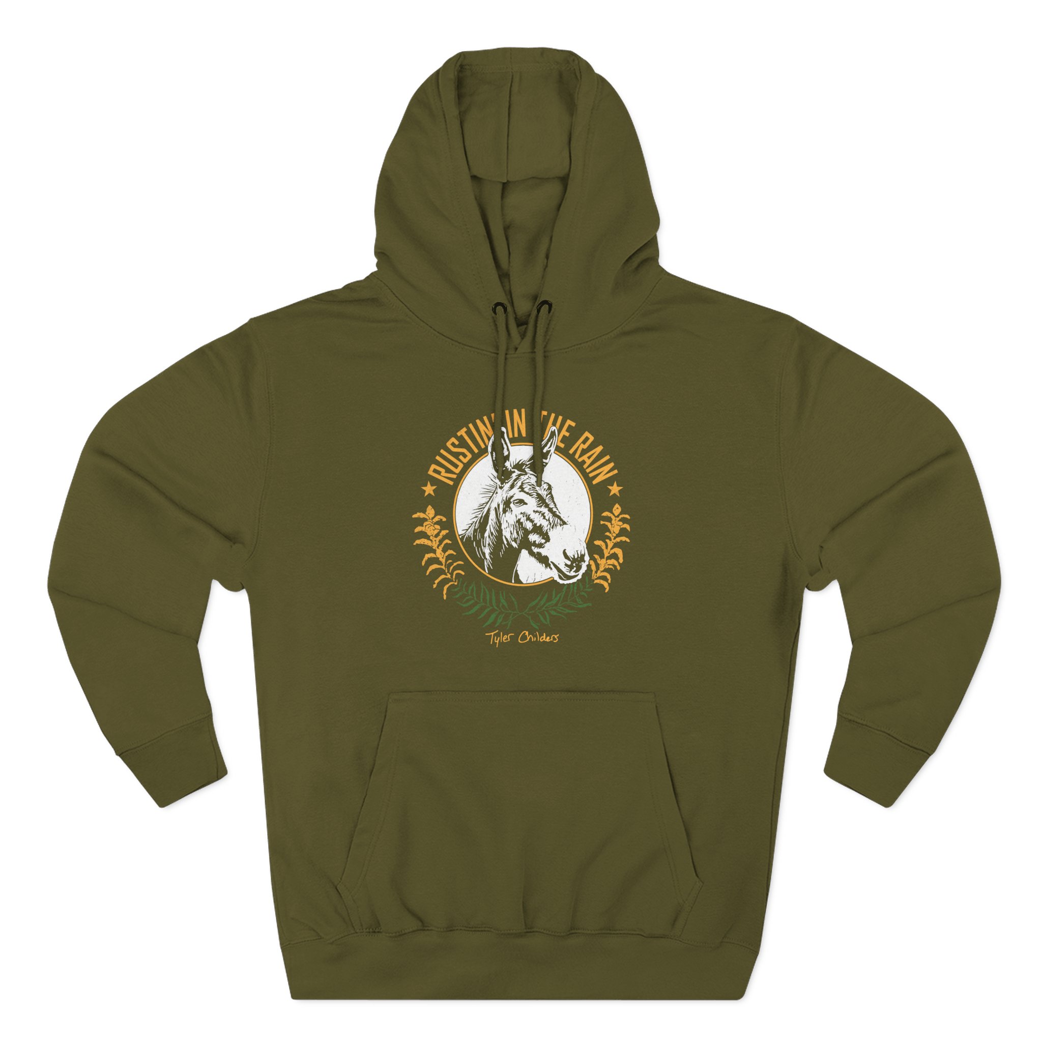 Tyler Childers Rustin Mule Three-Panel Fleece Hoodie - Image 3