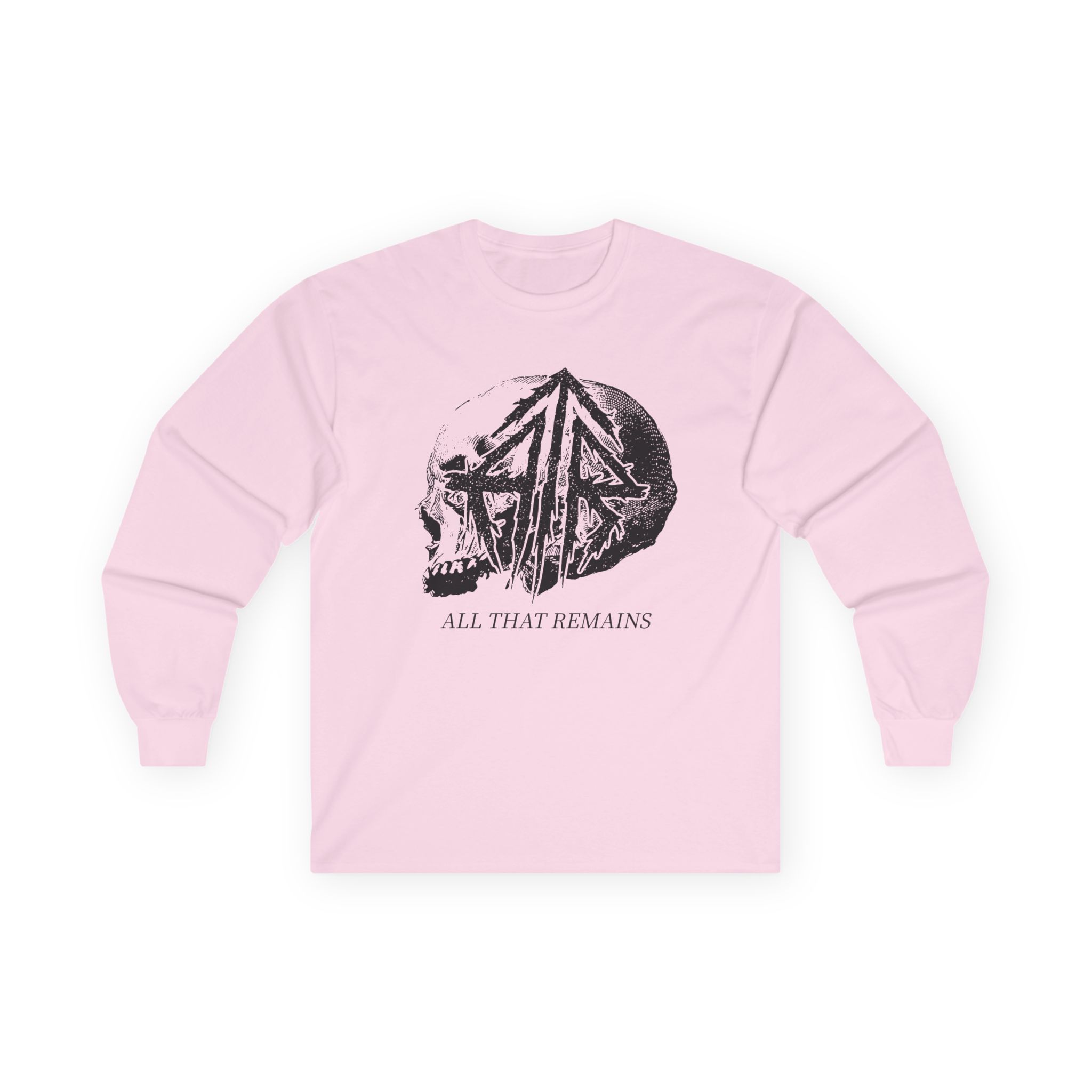 All That Remains Tie Dye Skull Unisex Ultra Cotton Long Sleeve Tee - Image 11