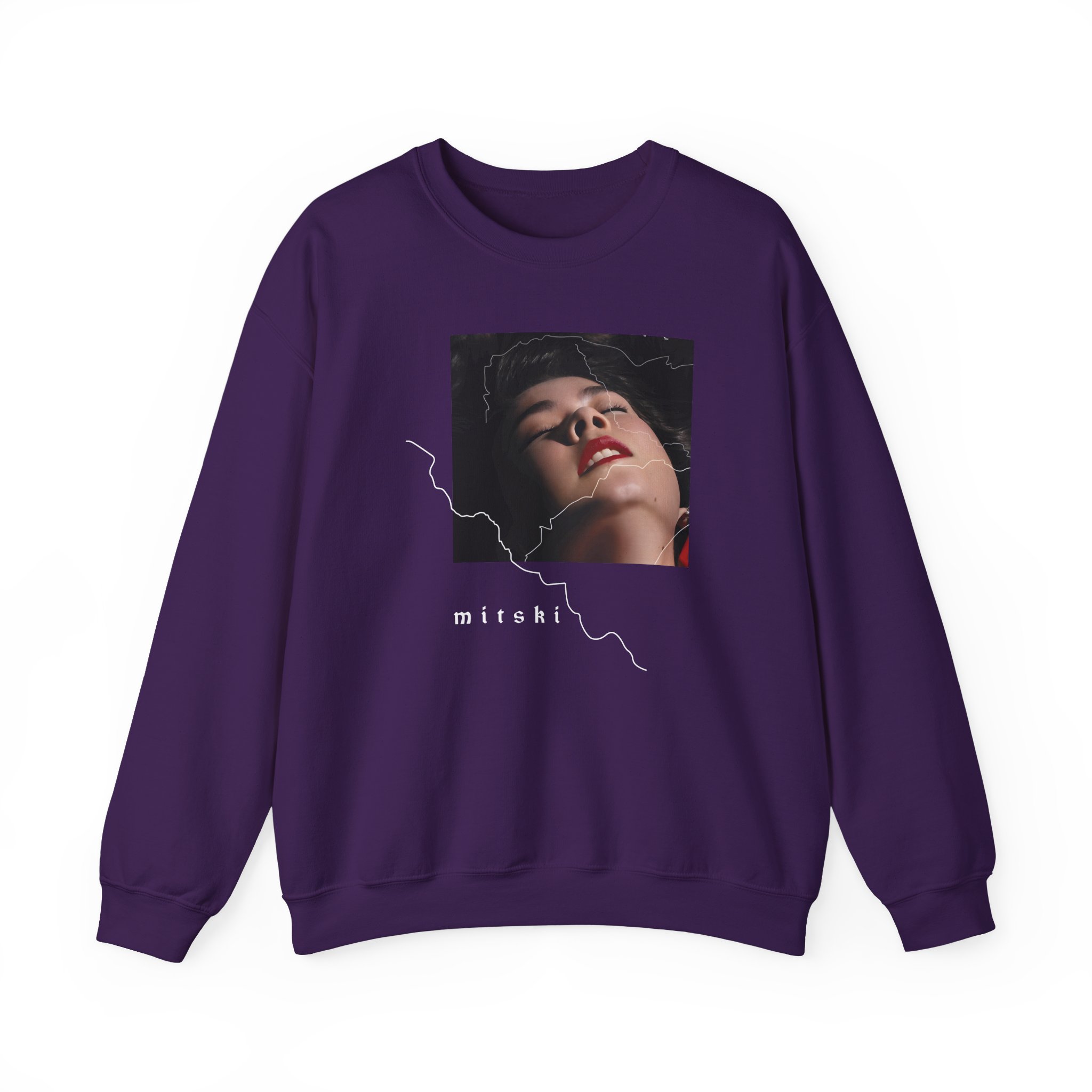 Secretly Store Mitski Unisex Heavy Blend™ Crewneck Sweatshirt - Image 13