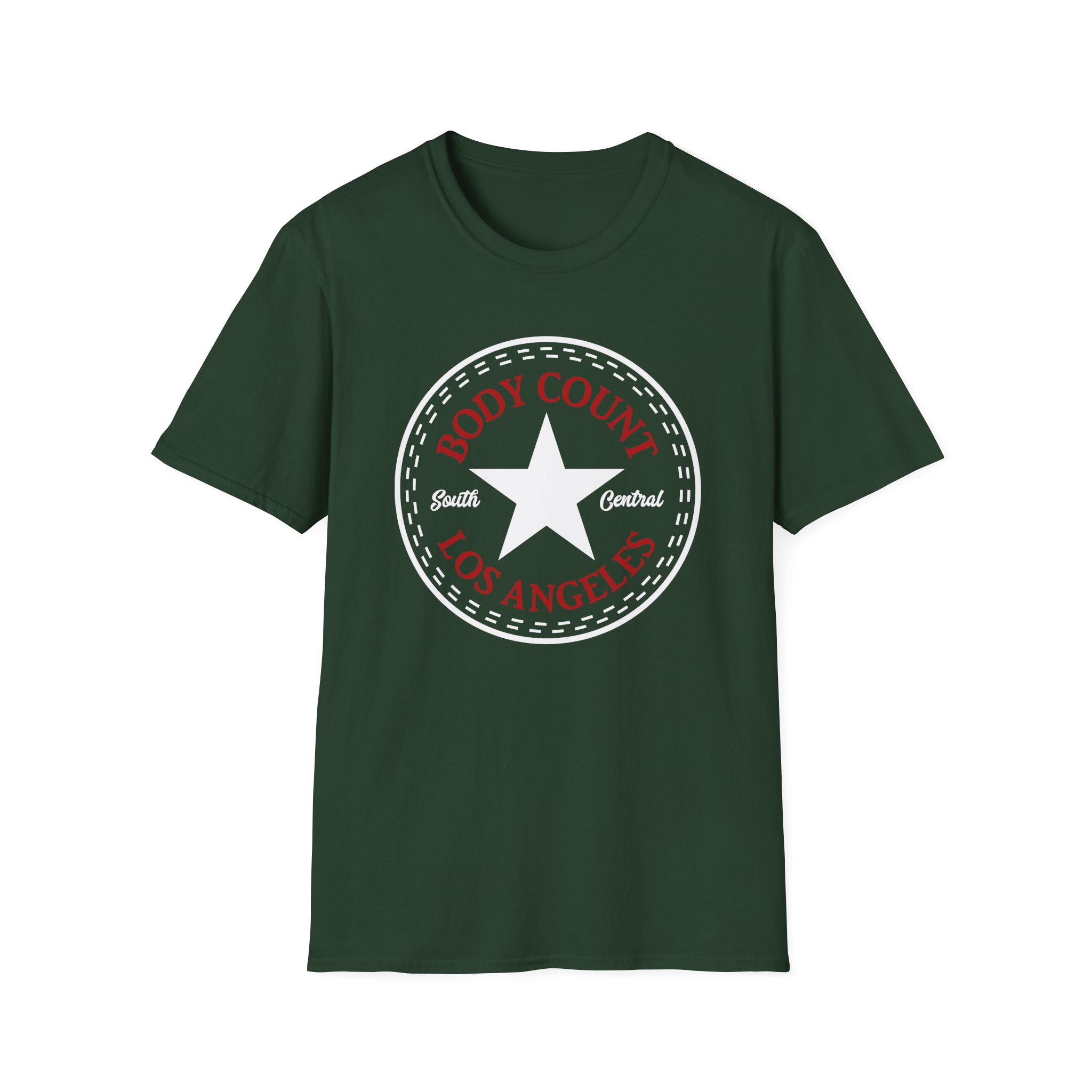 Body Count Badge Logo Unisex Softstyle T-Shirt - Image 5