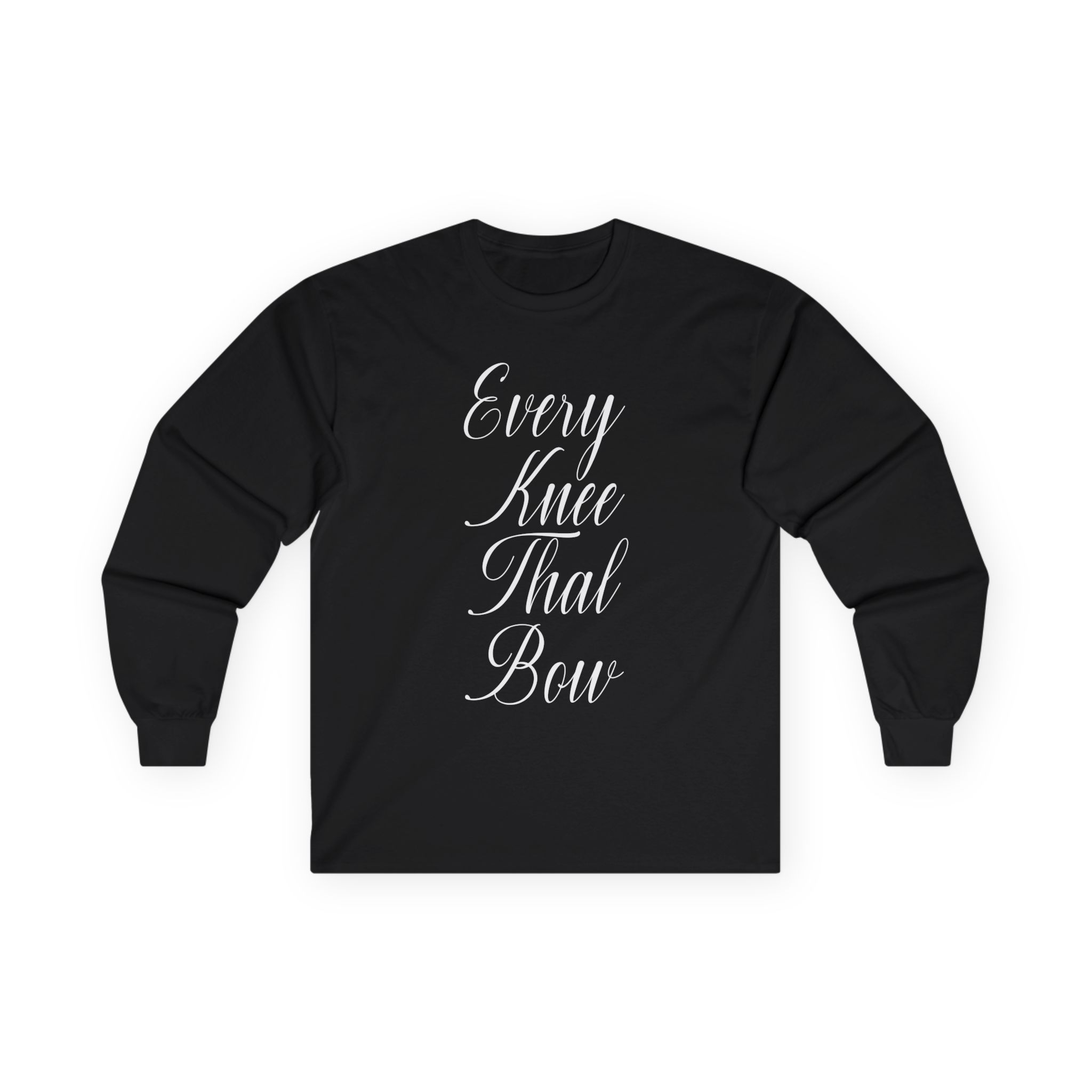 Life Church Every Knee Shall Bow Unisex Ultra Cotton Long Sleeve Tee