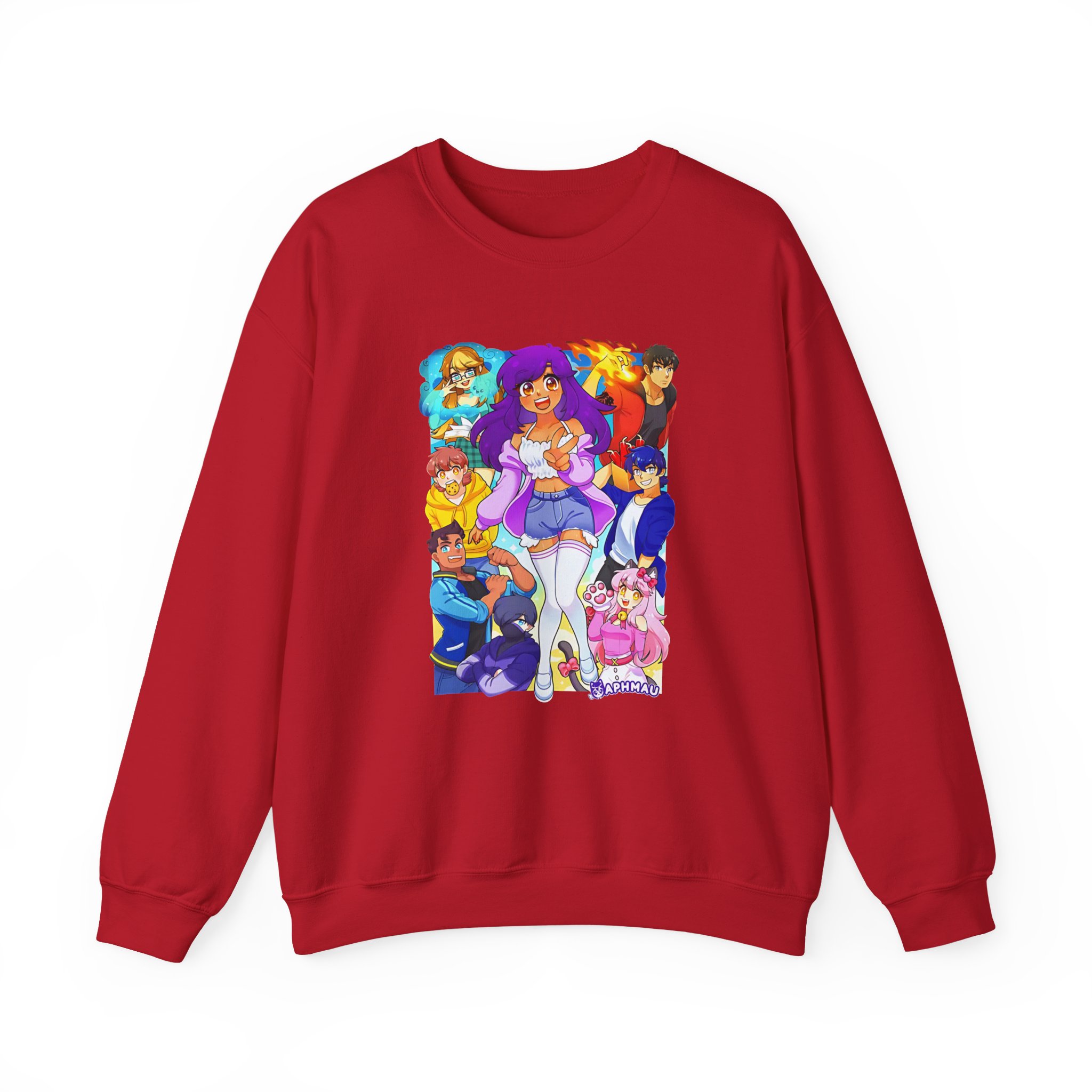 Aphmau & Friends Unisex Heavy Blend™ Crewneck Sweatshirt - Image 23