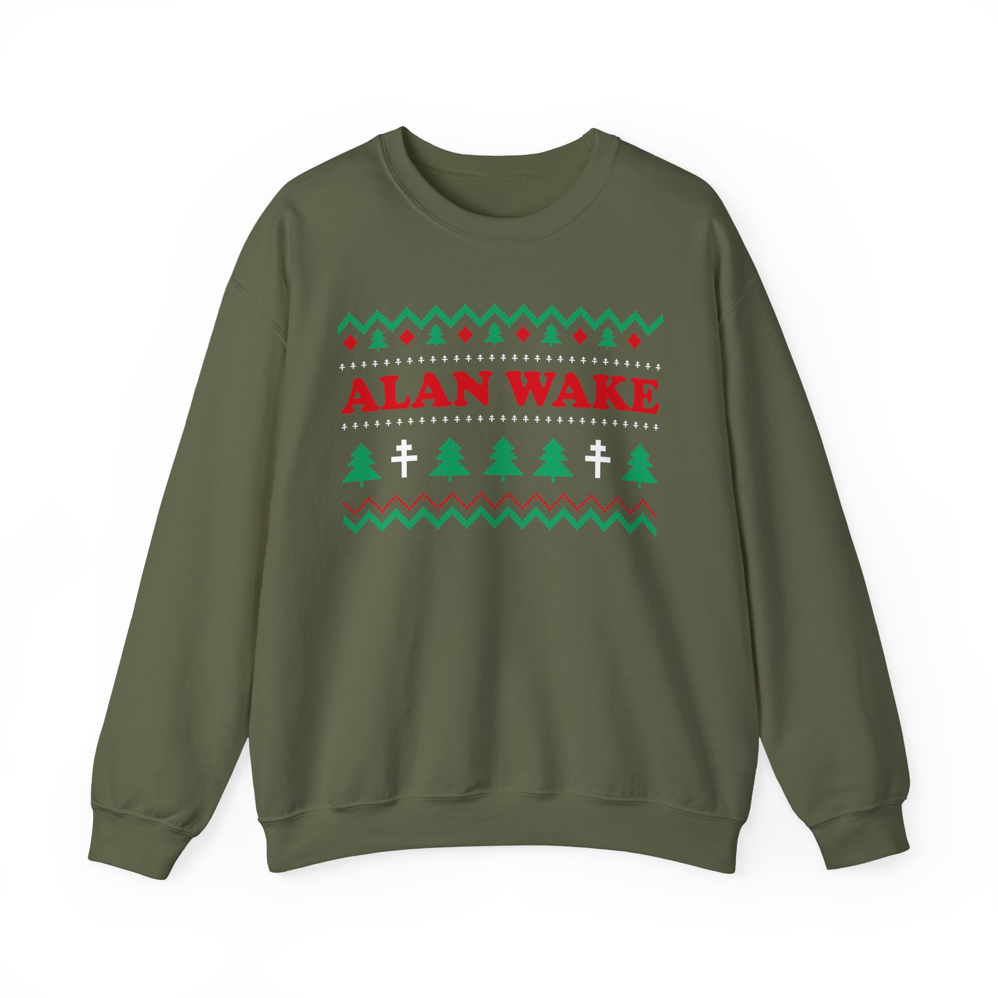 Alan Wake Unisex Heavy Blend™ Crewneck Sweatshirt - Image 7