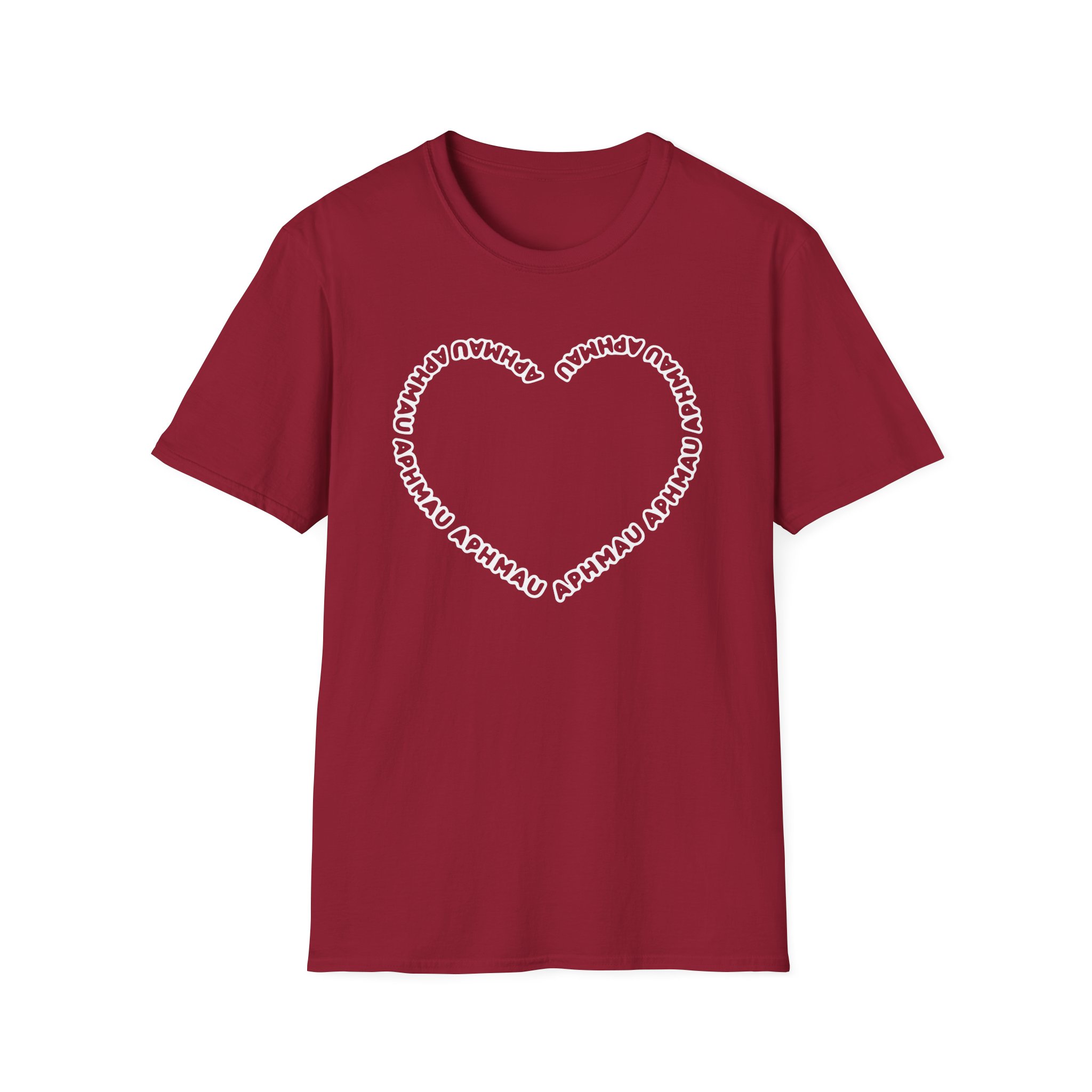 Aphmau Heart Unisex Softstyle T-Shirt - Image 27