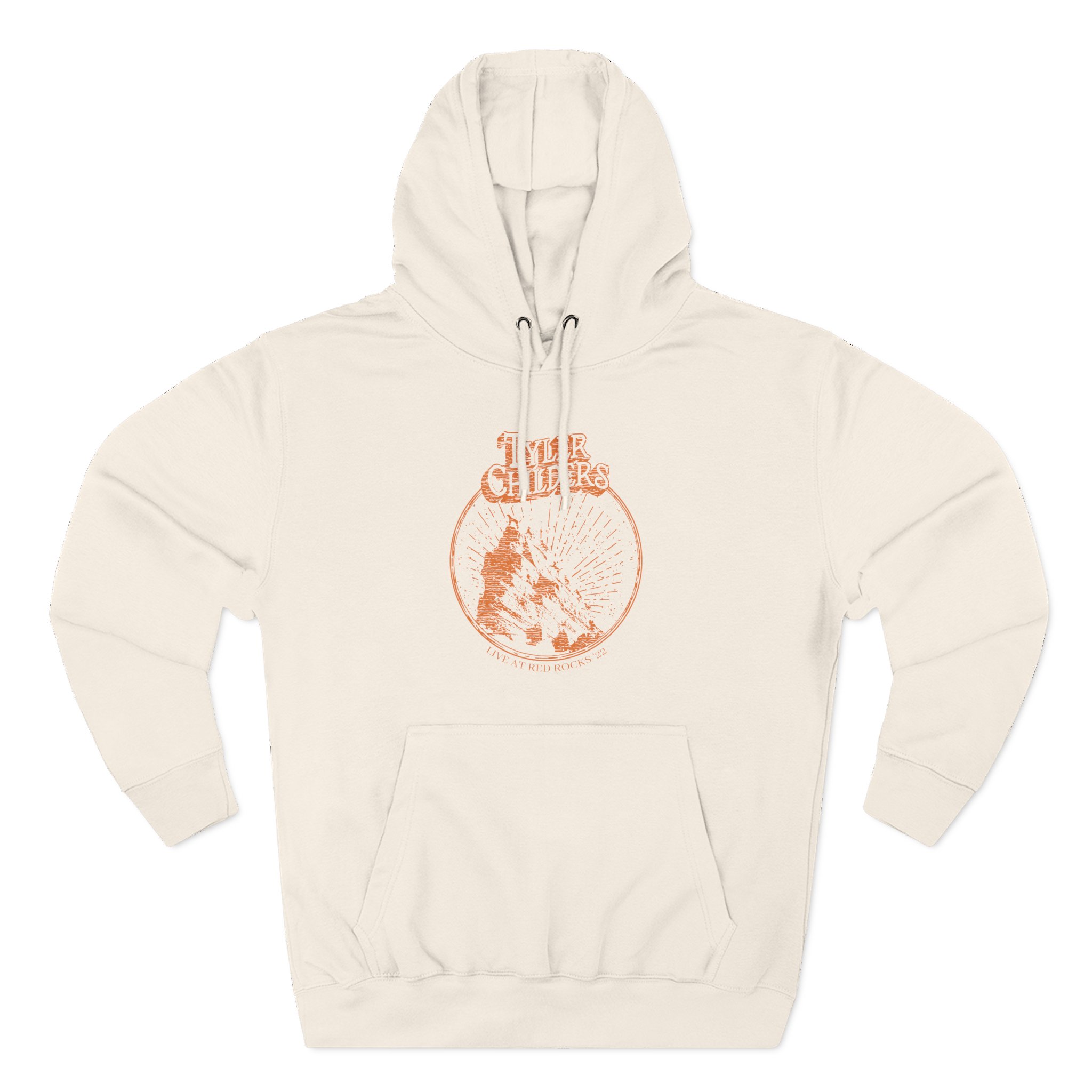 Tyler Childers Natural Red Rocks Three-Panel Fleece Hoodie - Image 3