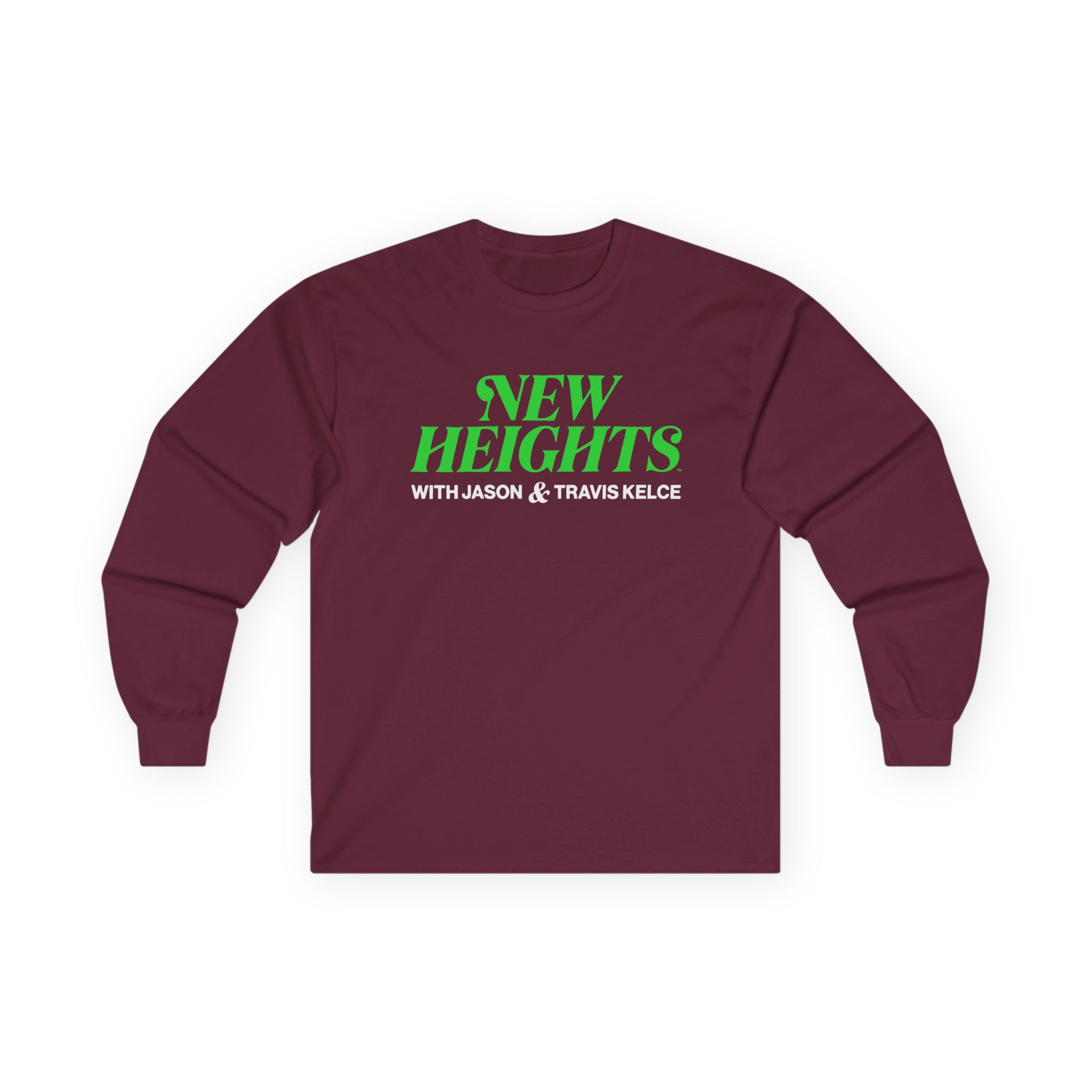 New Heights Podcast Unisex Ultra Cotton Long Sleeve Tee - Image 3