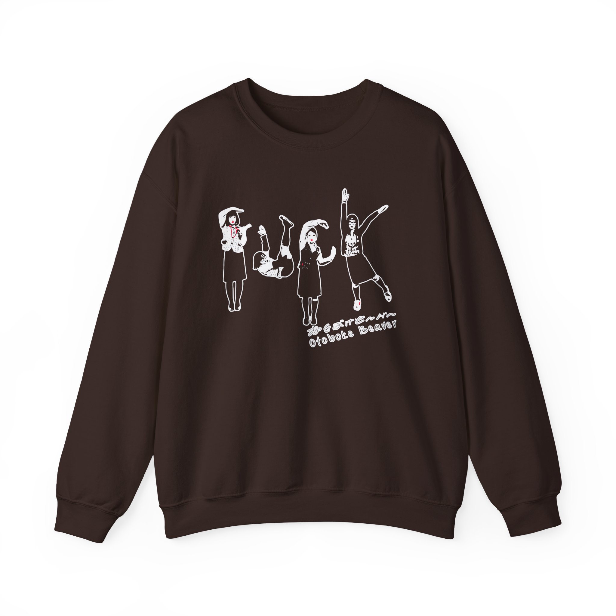 Otoboke Beaver FXXK Office Life Unisex Heavy Blend™ Crewneck Sweatshirt - Image 3