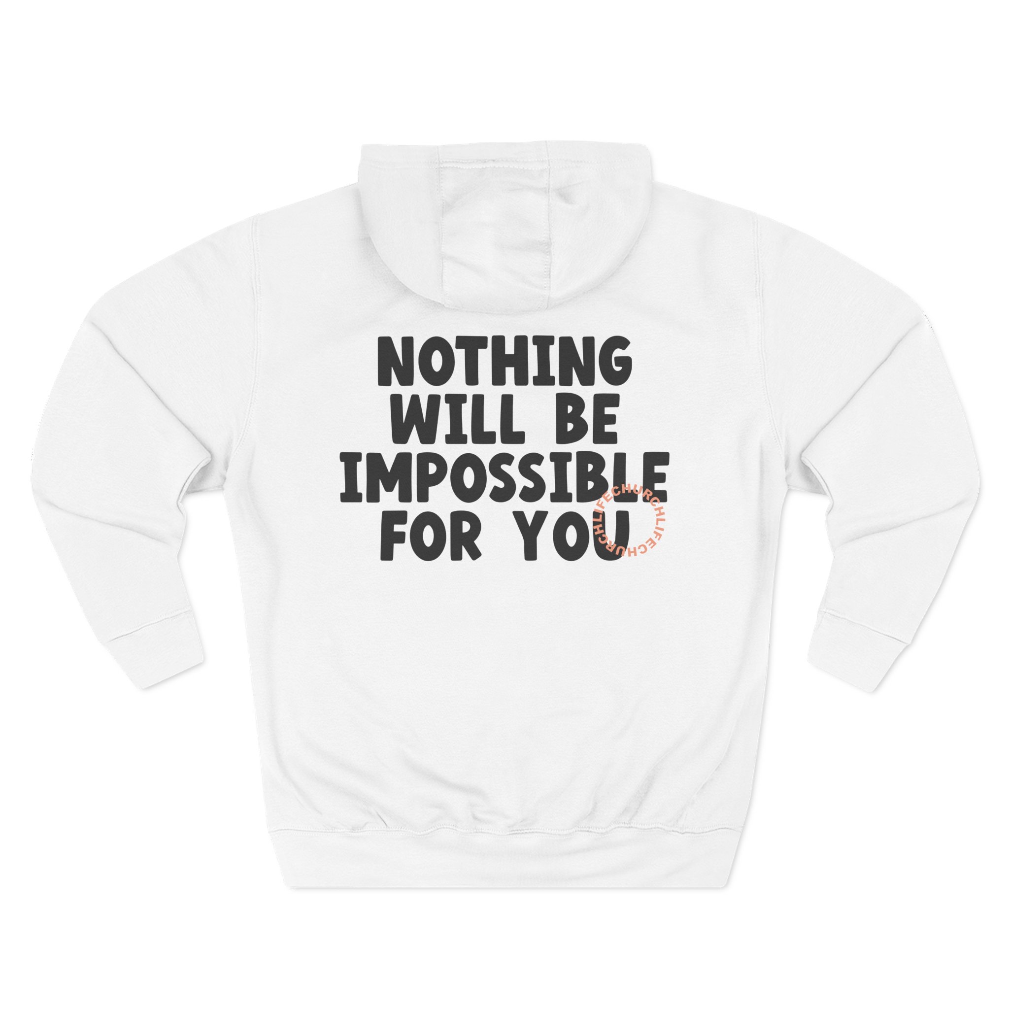 Life Church Move Mountains Three-Panel Fleece Hoodie - Image 2