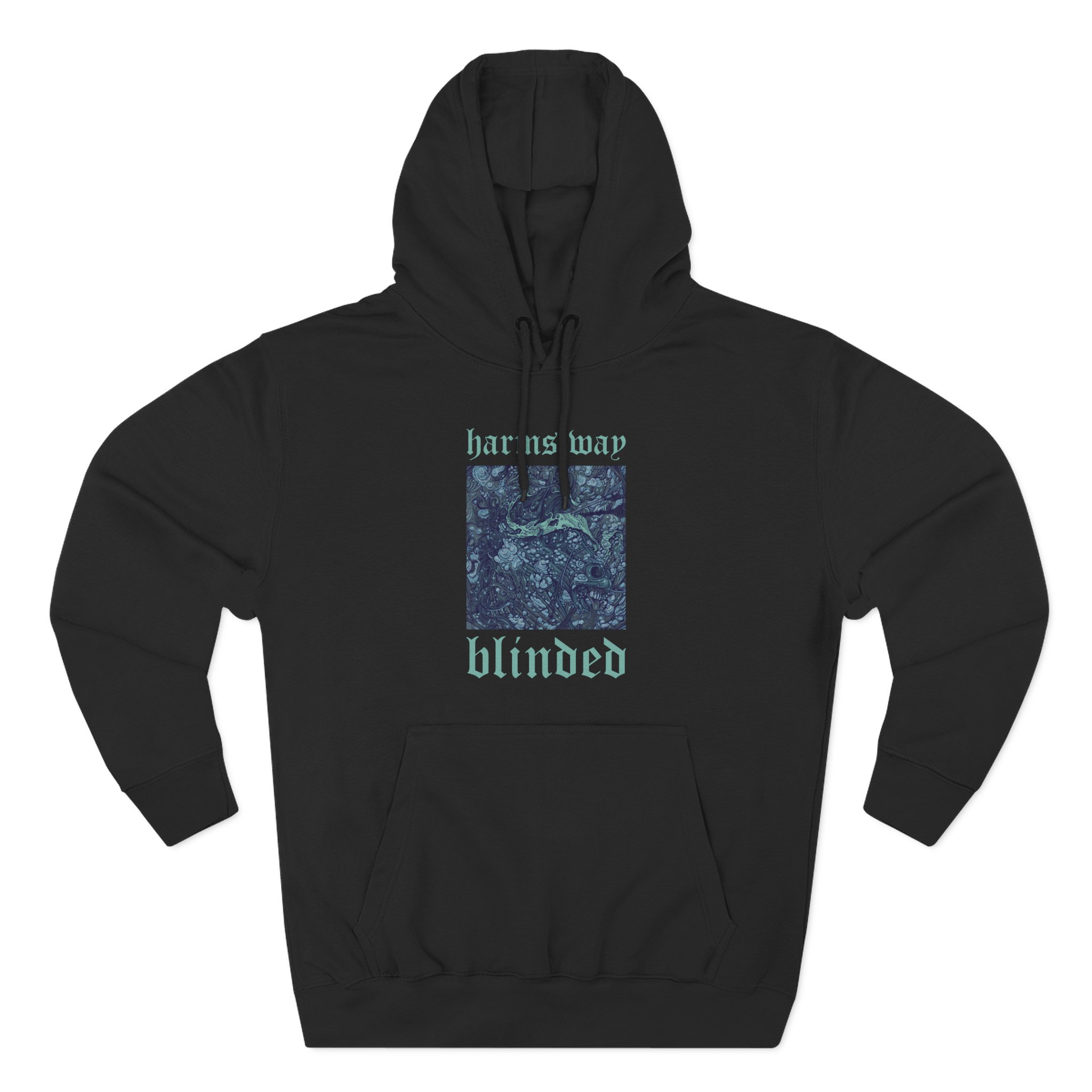Harms Way blinded Three-Panel Fleece Hoodie