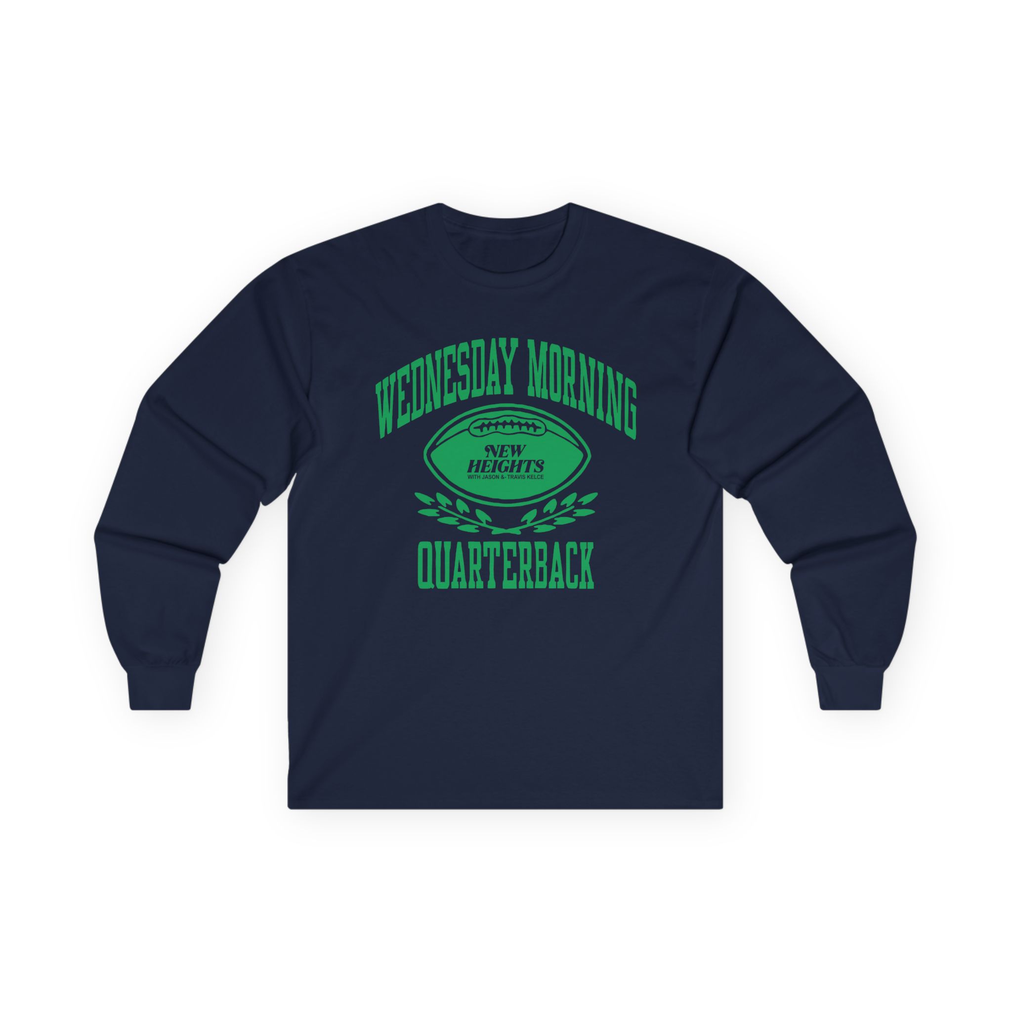 New Heights Wednesday Morning Quarterback Unisex Ultra Cotton Long Sleeve Tee - Image 17
