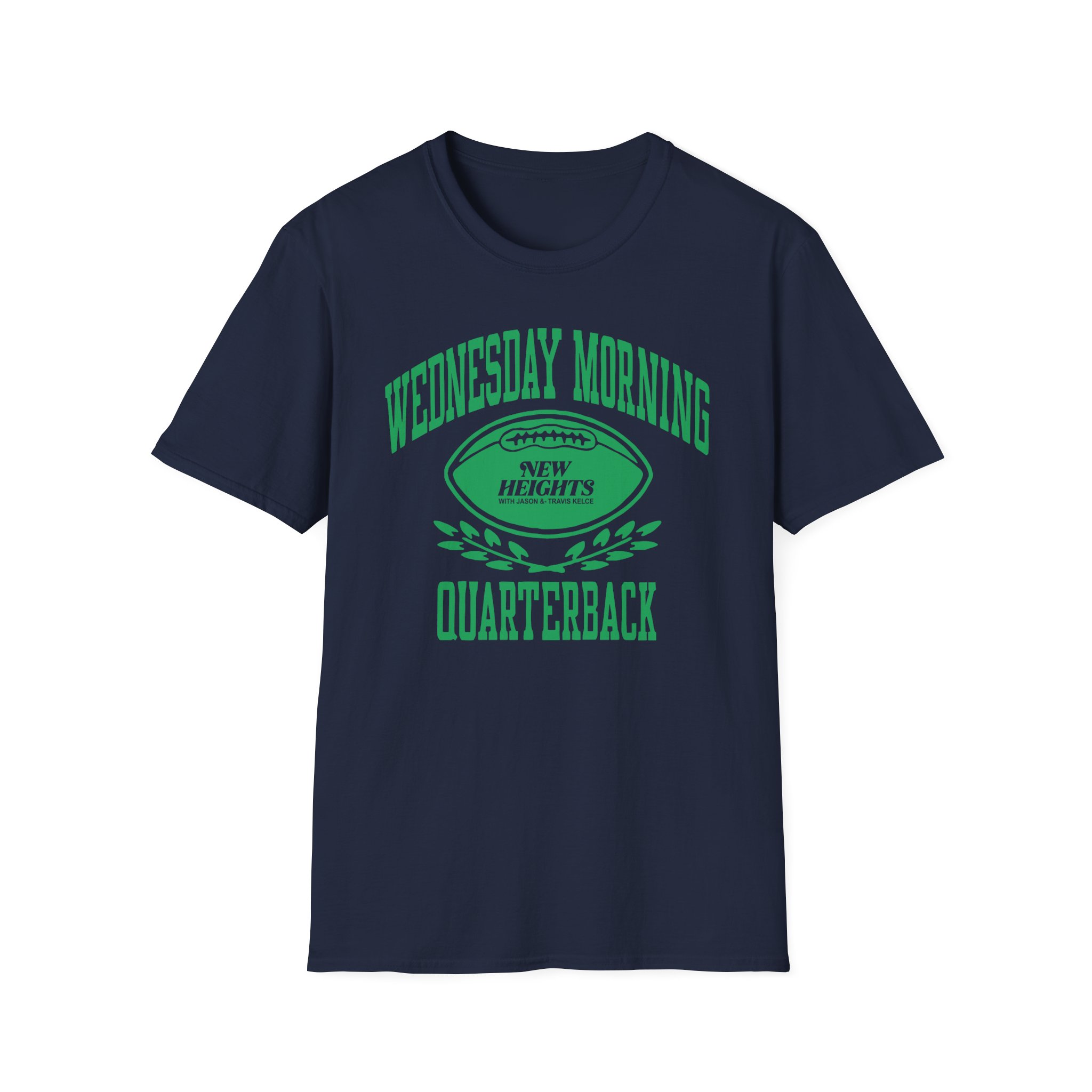 New Heights Wednesday Morning Quarterback Unisex Softstyle T-Shirt - Image 25